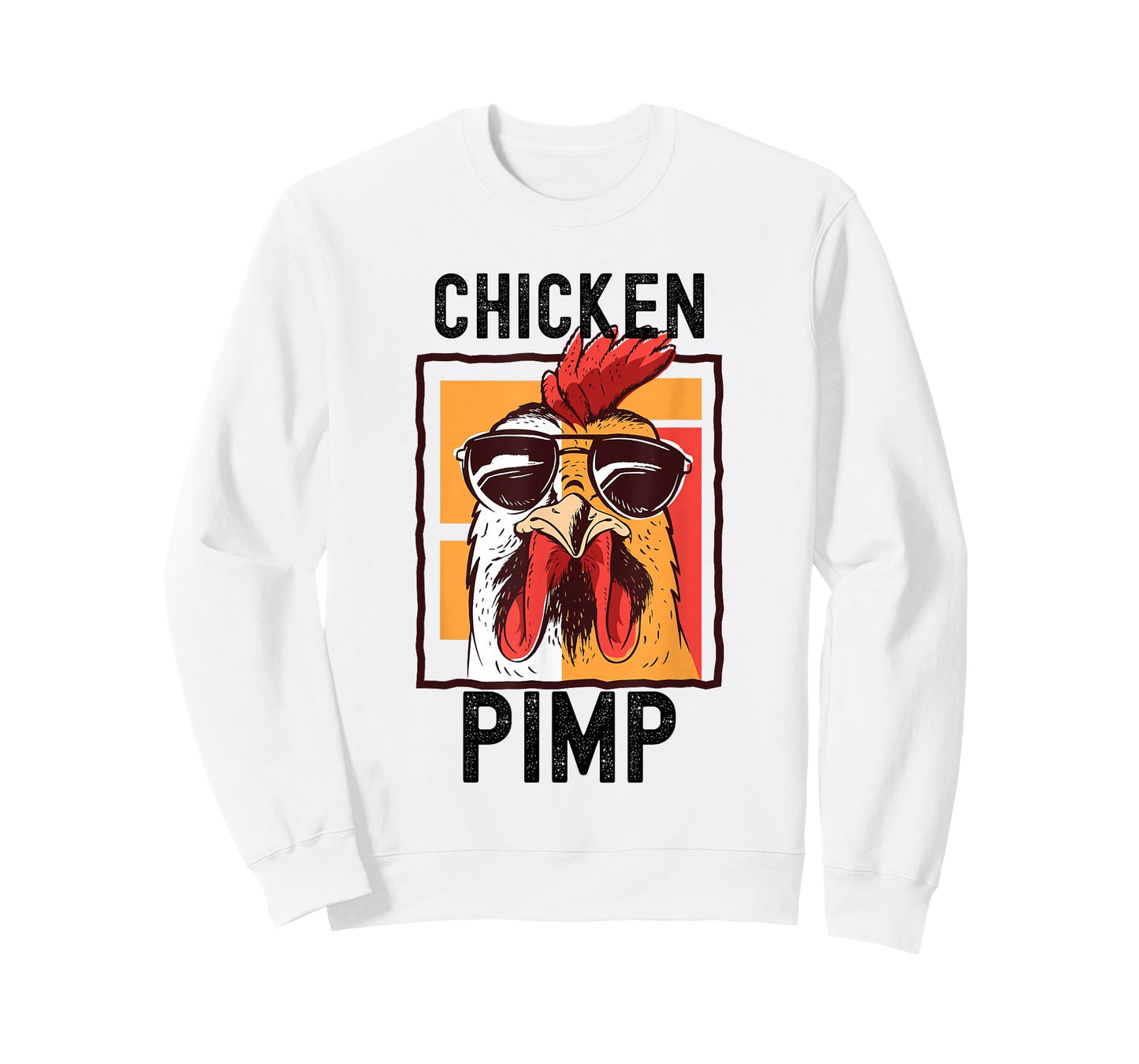 Chicken Pimp, Retro Vintage Farm Chicken Lover Gift T-Shirt
