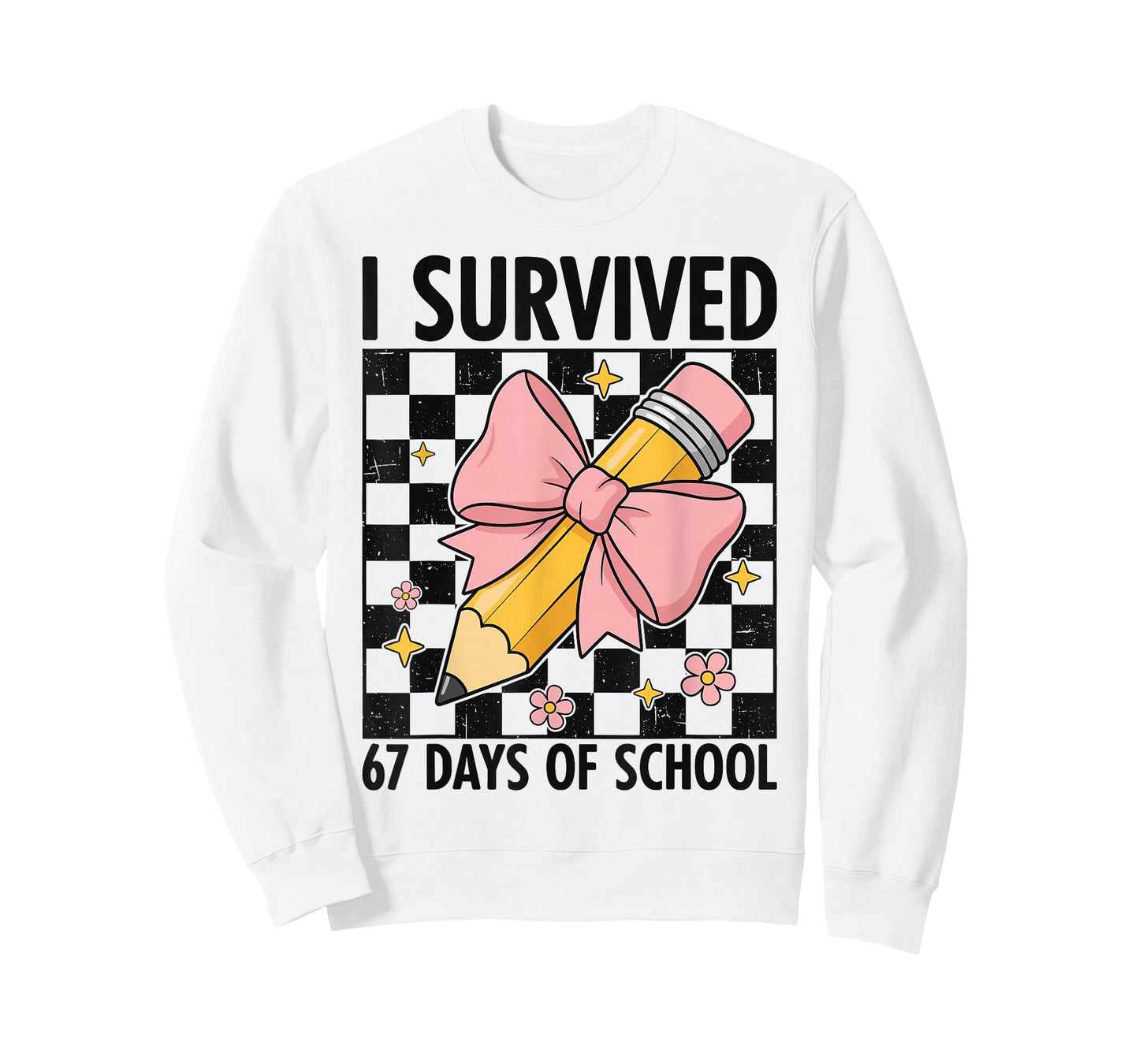 I Survived 67 Days of School Six Seven Meme for Men Women T-Shirt