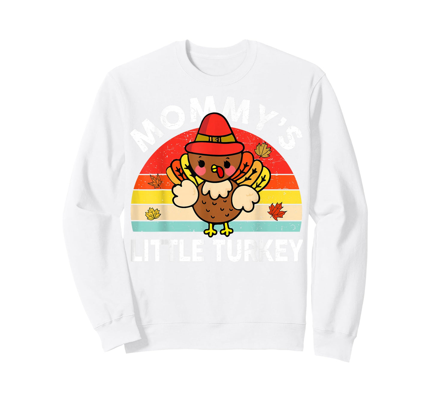 Toddler Girl Thanksgiving Outfit Cute Mommy's Little Turkey T-Shirt