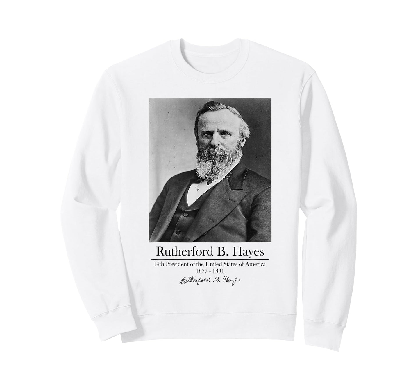 Rutherford B. Hayes Portrait - 19th U.S. President T-Shirt