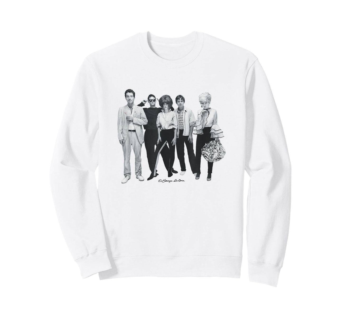 The B-52's Band Shot for Poster by George DuBose T-Shirt