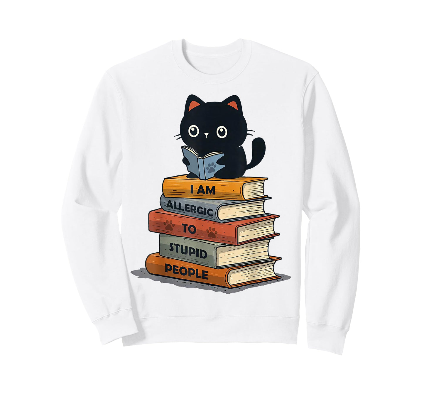 Cat I Am Allergic To Stupid People Men Women T-Shirt