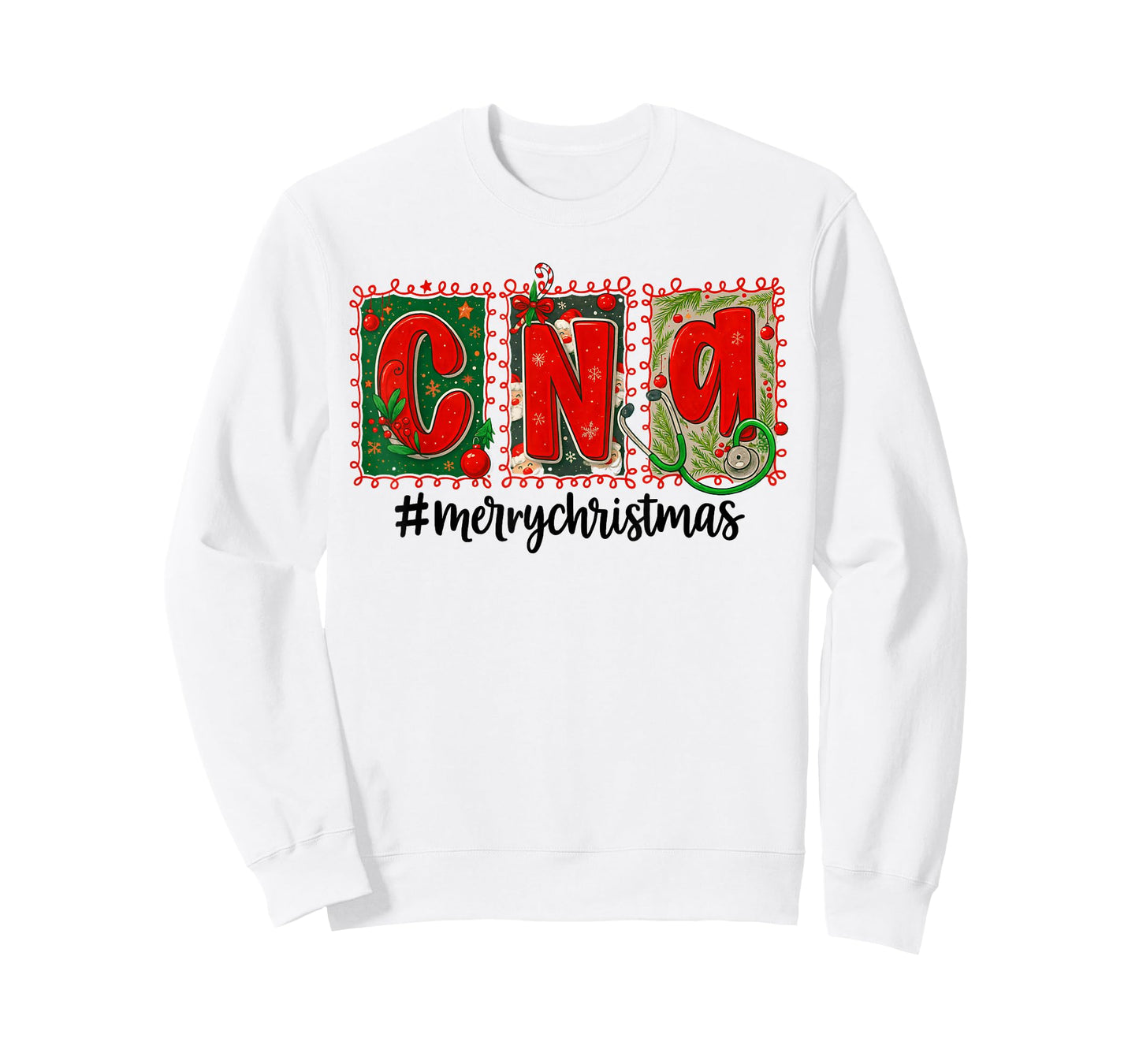 CNA Christmas Nurse Life Certified Nursing Assistant Women T-Shirt
