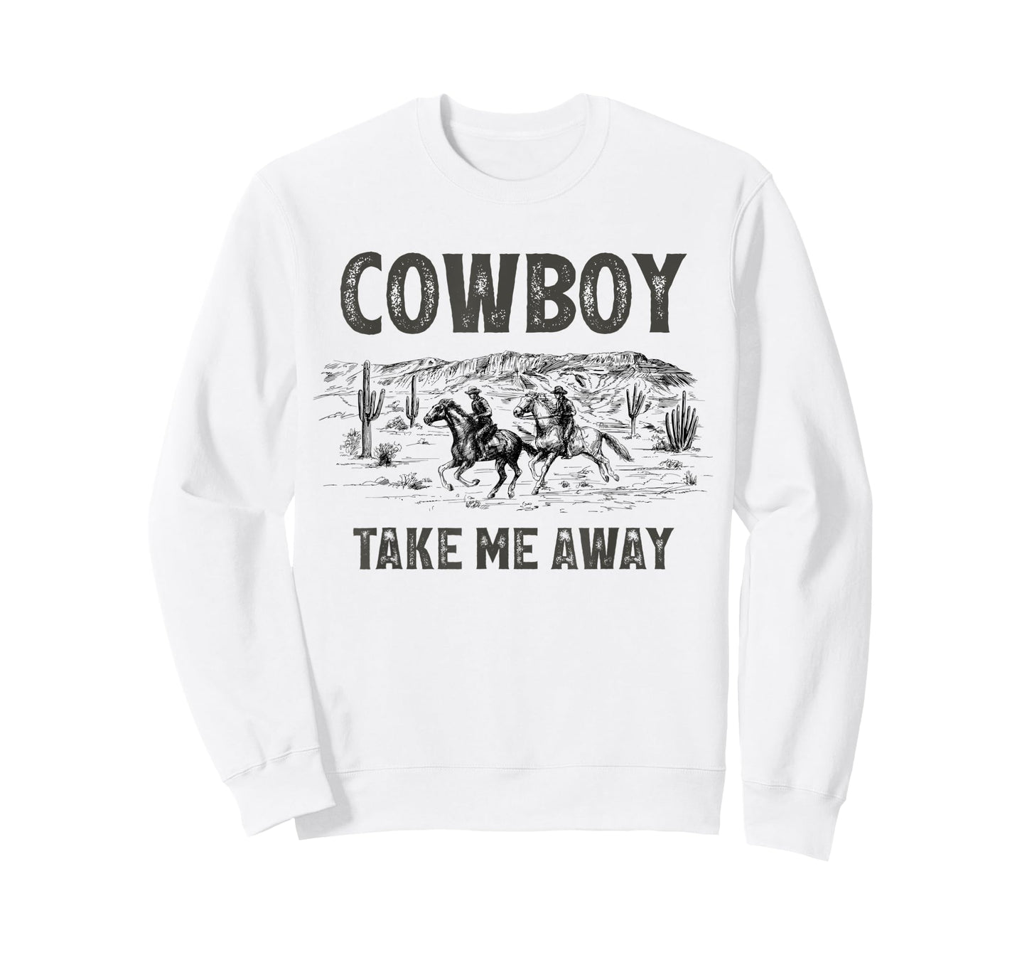 Cowboy Take Me Away Horse Ride Western Rodeo Country T-Shirt