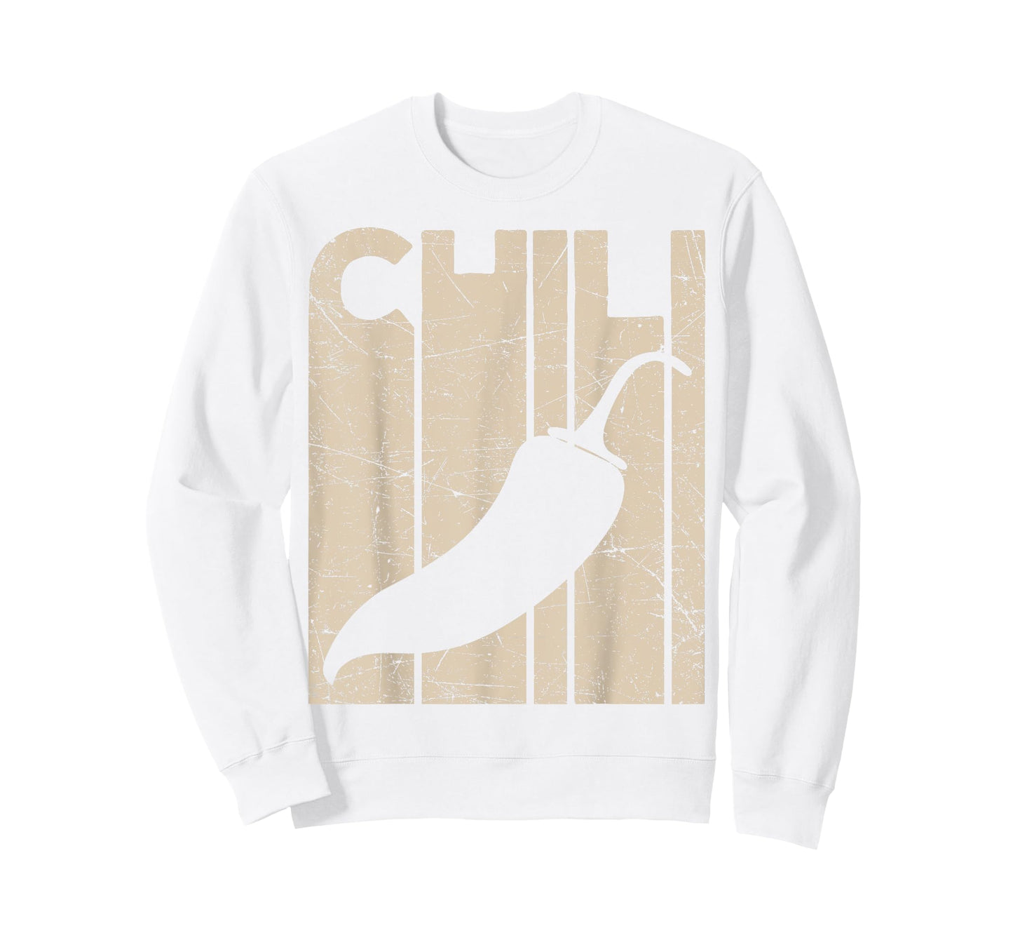 Chili Pepper Vintage Spicy Food Lover Retro Foodie T-Shirt