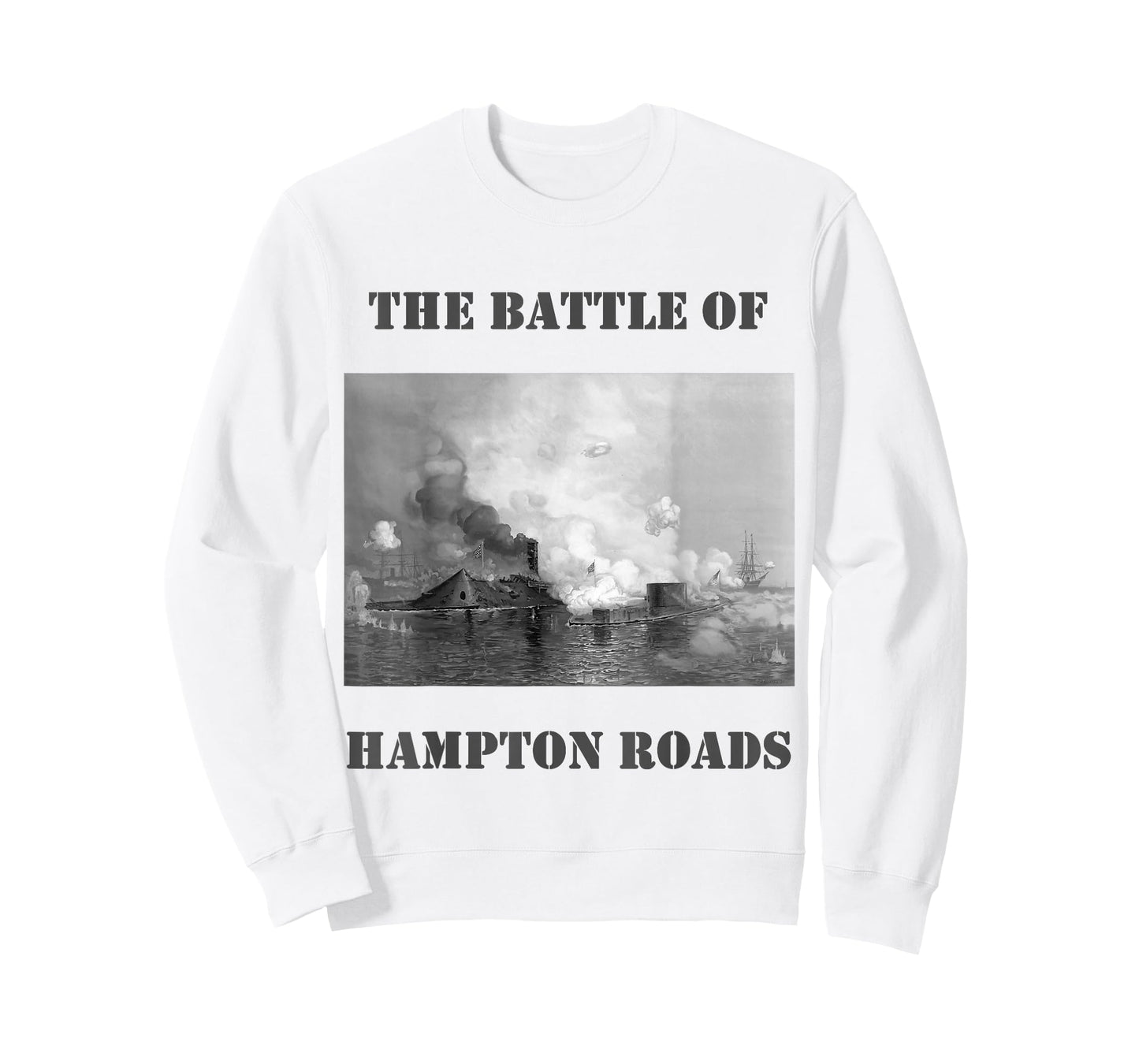 The Battle of Hampton Roads American Civil War Shirt T-Shirt