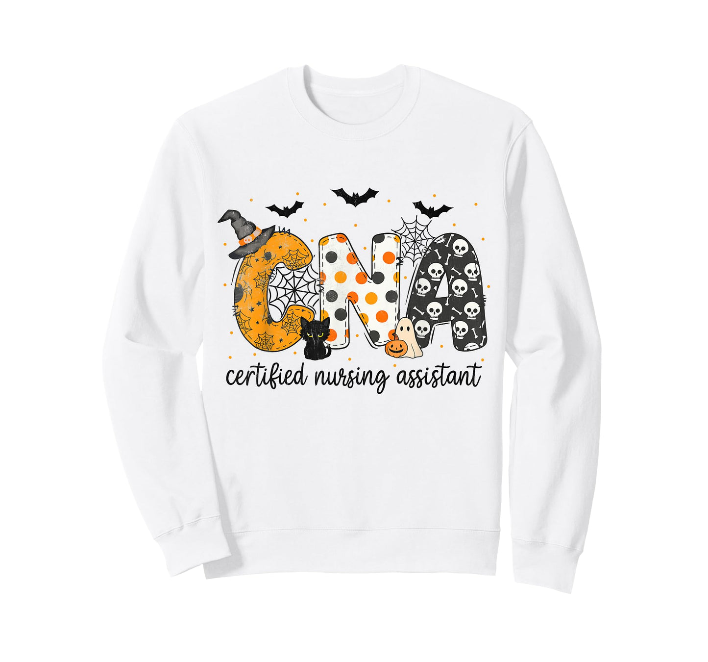 Certified Nursing Assistant CNA Nurse Life Halloween Nursing T-Shirt