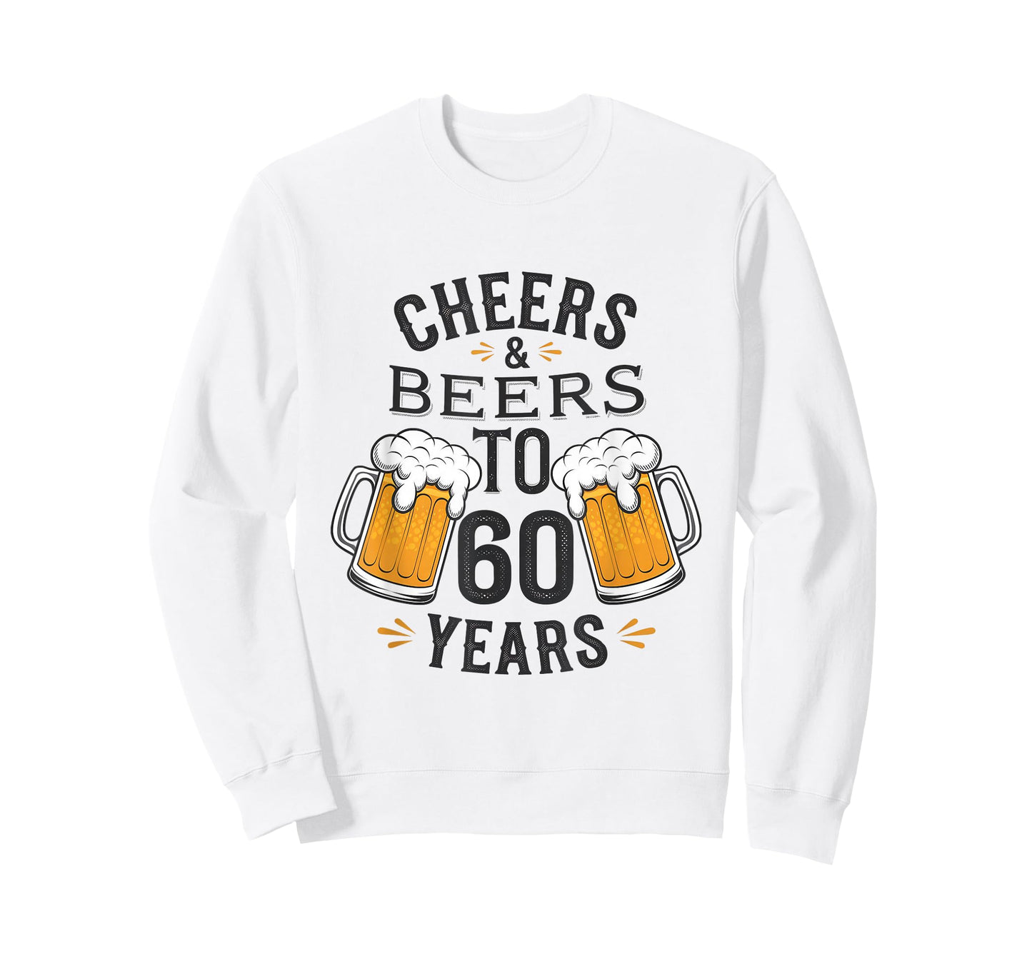 Cheers and Beers to 60 Years Birthday Celebration T-Shirt