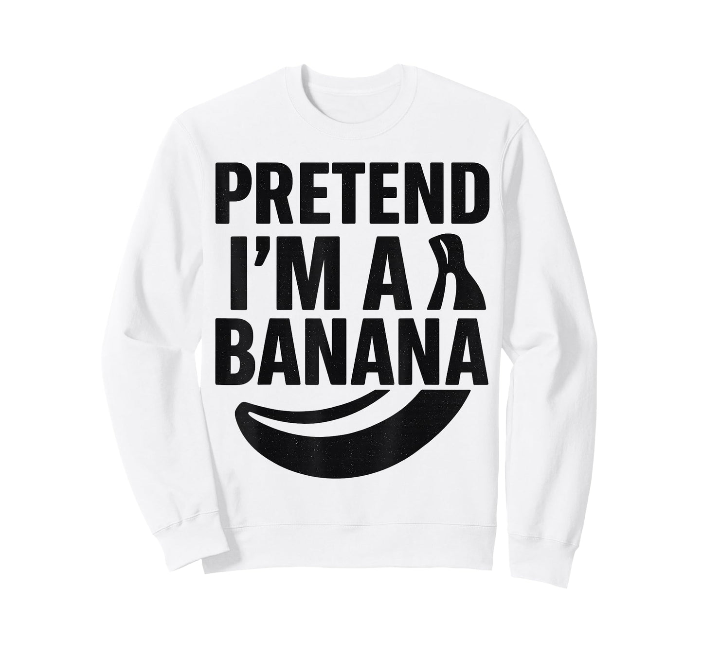 Funny Pretend I'm A Banana Party Costume Easy Halloween T-Shirt