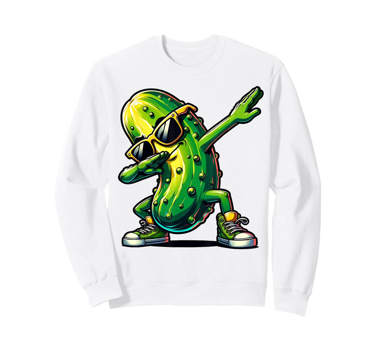 Dabbing Pickle Dancing Cucumber Pickle Lover Dab T-Shirt