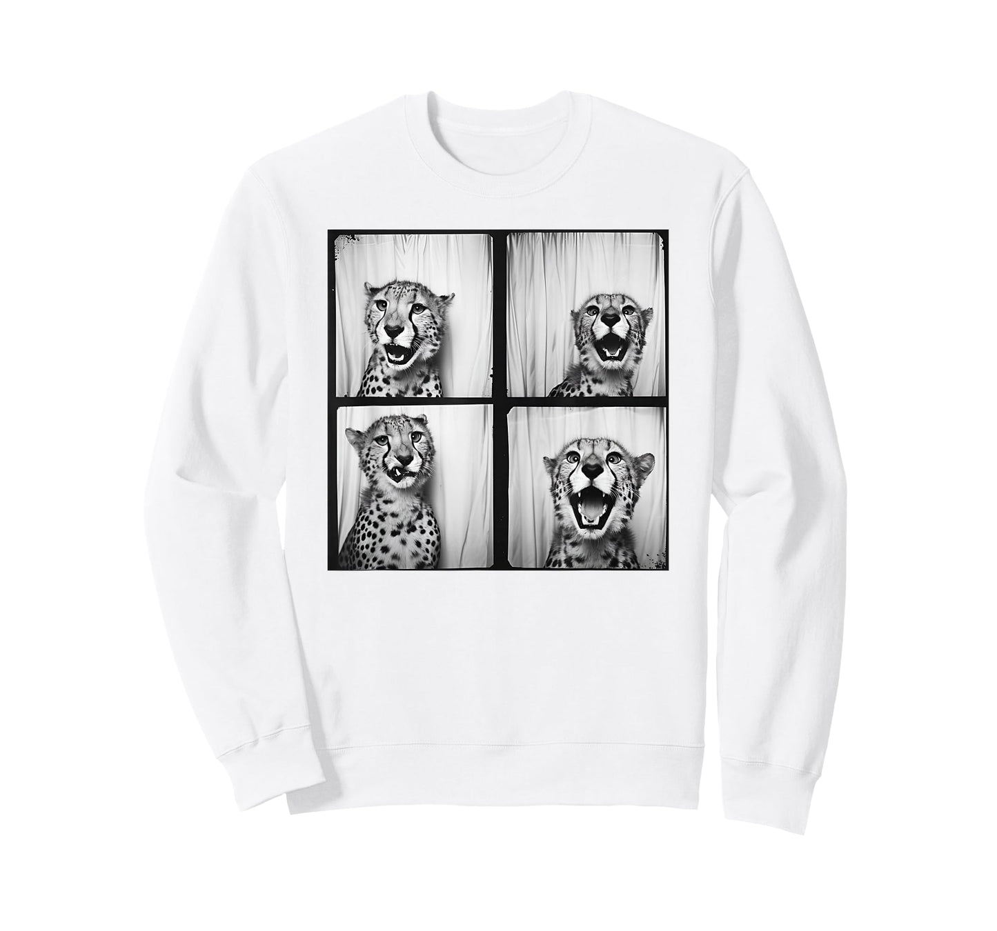 African Cheetah Zoo Photobooth Quirky Funny Safari Animal T-Shirt