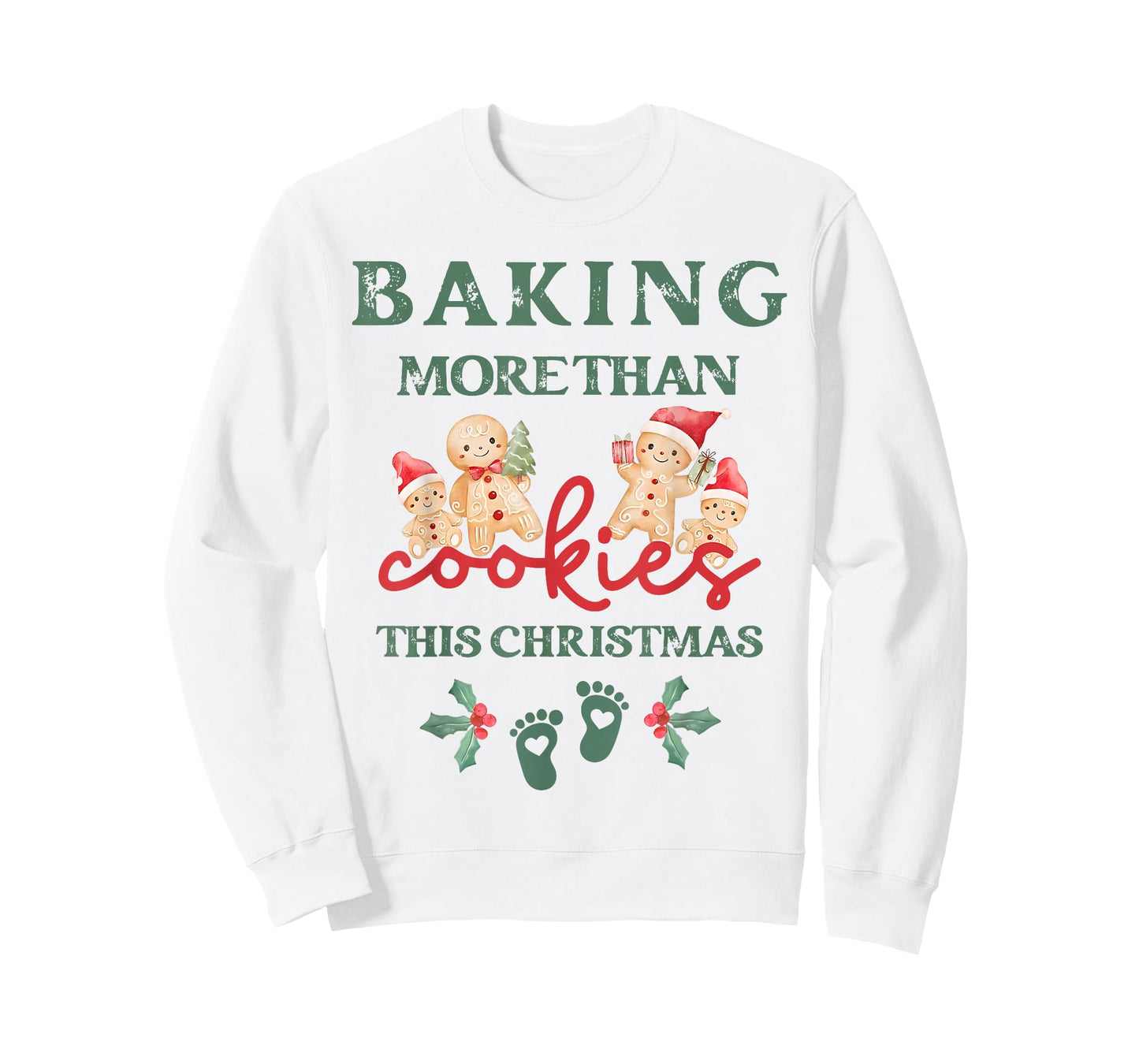 Baking More Than Cookies This Christmas Pregnant Mom to Be T-Shirt