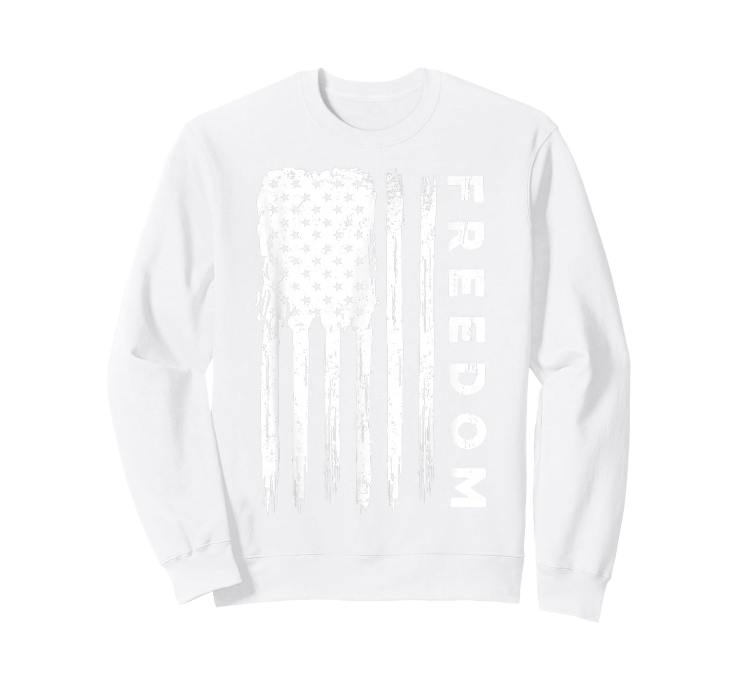 RED Freedom USA Flag American Freedom T-Shirt