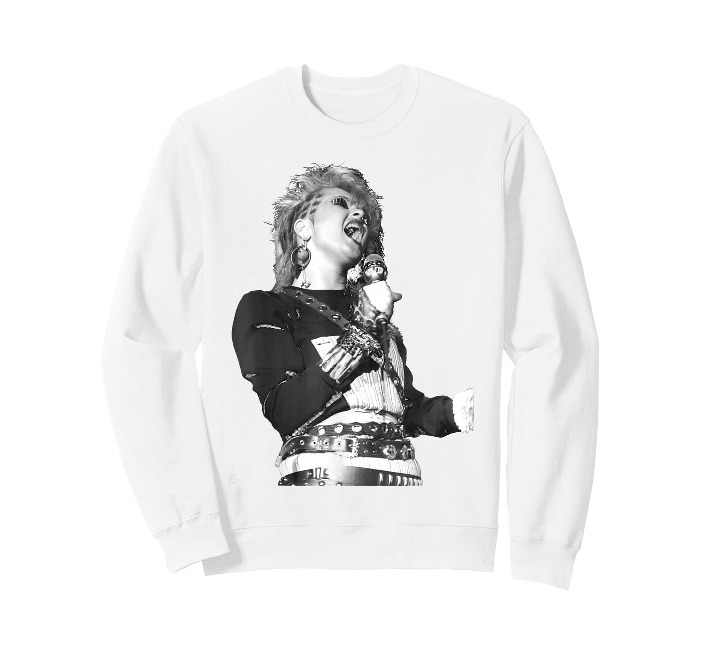 Singer Cyndi Lauper Live by Allan Ballard T-Shirt