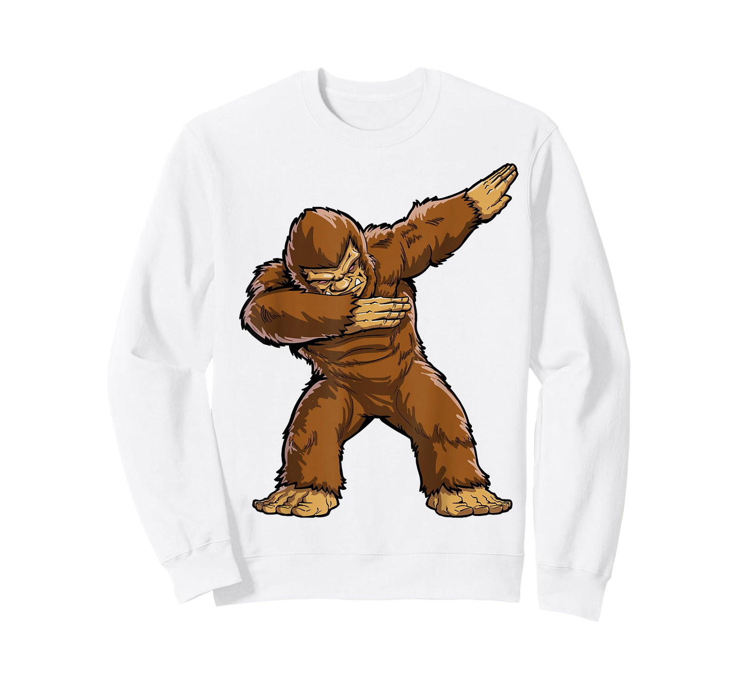 Dabbing Bigfoot Funny Sasquatch Boys Men Dab Dance Monster T-Shirt