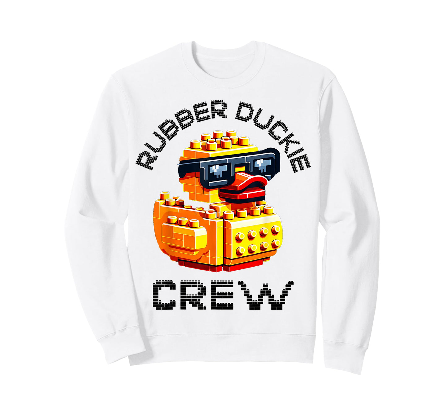 Play Block Building Rubber Duckie Crew Rubber Ducky Matching T-Shirt