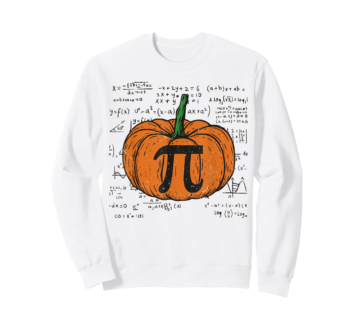 Funny Math Thanksgiving Pumpkin Pi Pie Math Teacher Science T-Shirt
