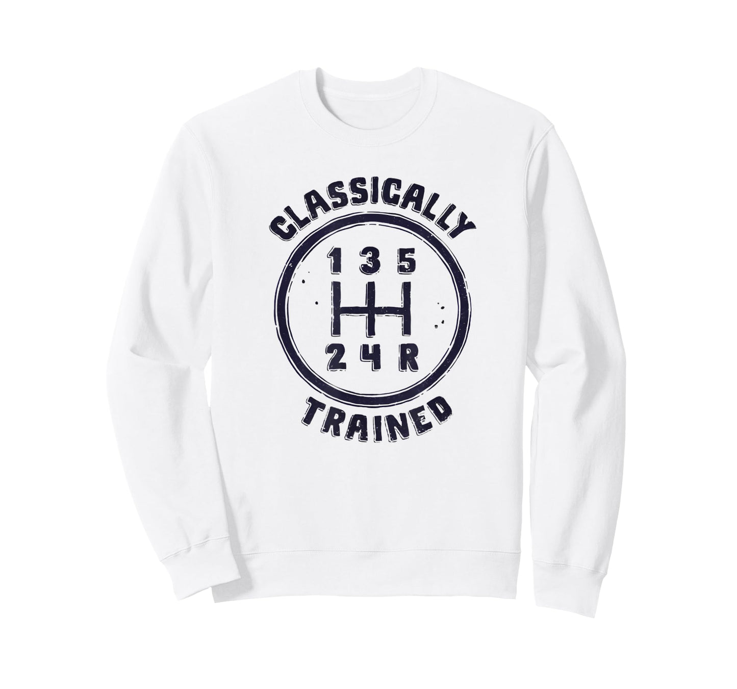 Cool Tees Classically Trained Funny Manual Driver Driving T-Shirt