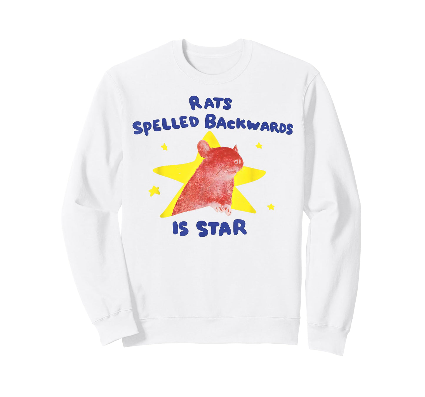 Rats Spelled Backwards is Star Funny Humor T-Shirt