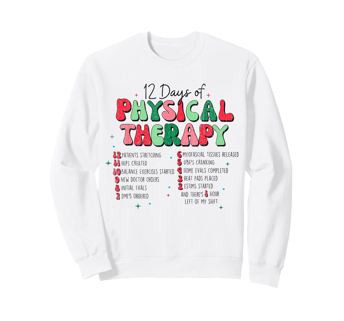 Christmas Physical Therapist Physical Therapy, PT Christmas T-Shirt