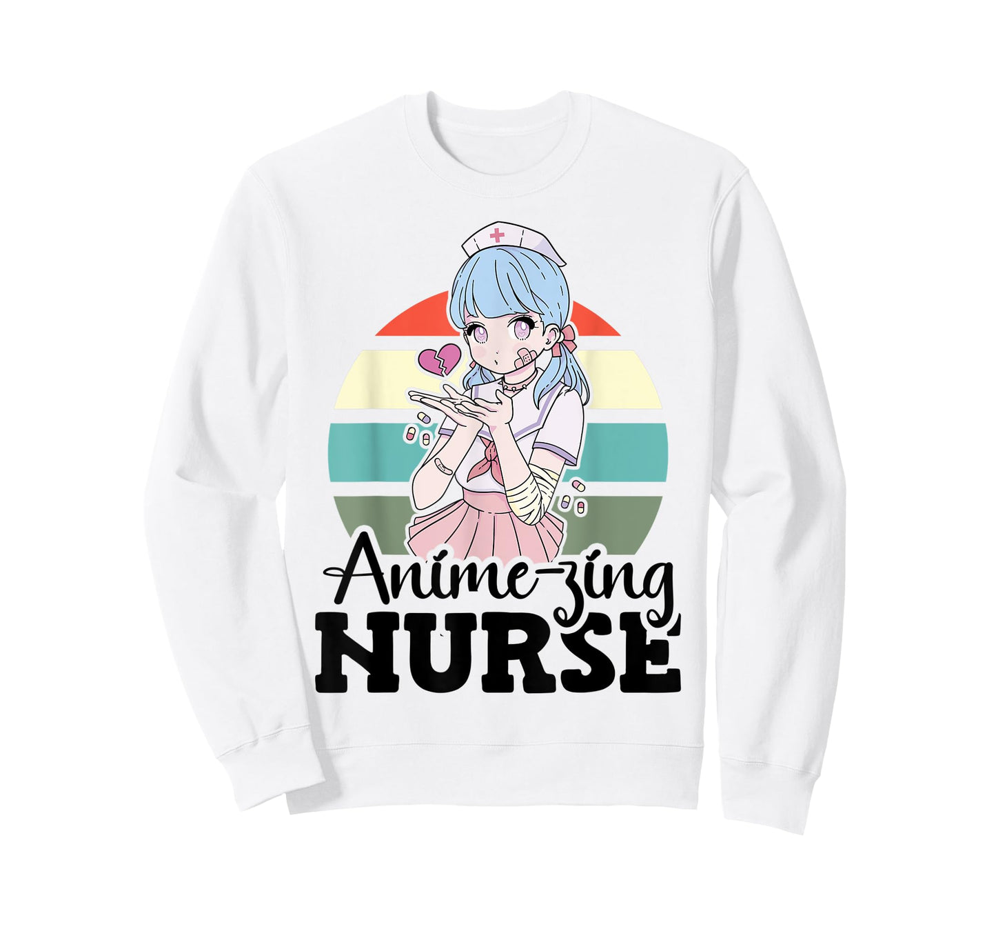 Anime-zing Nurse Japanese Anime National Nurse Day T-Shirt