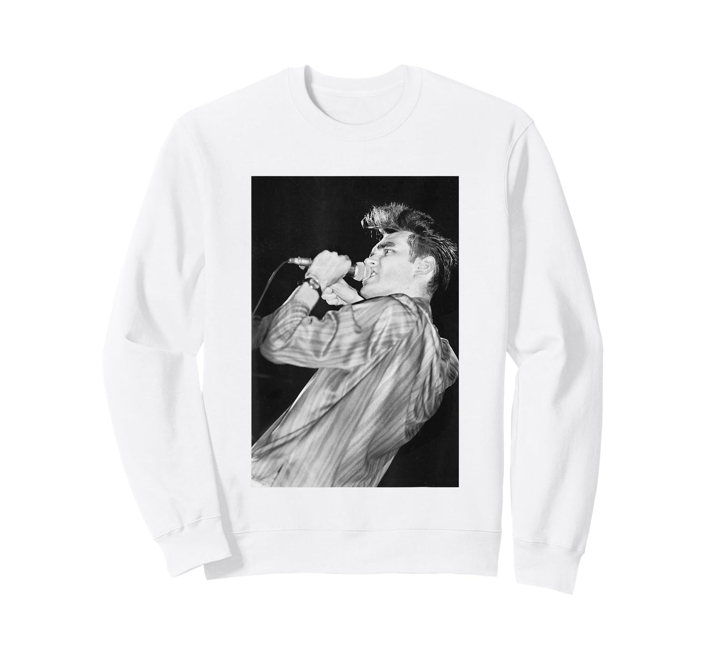 Morrissey Live On Stage The Smiths 1984 by Stephen Wright T-Shirt