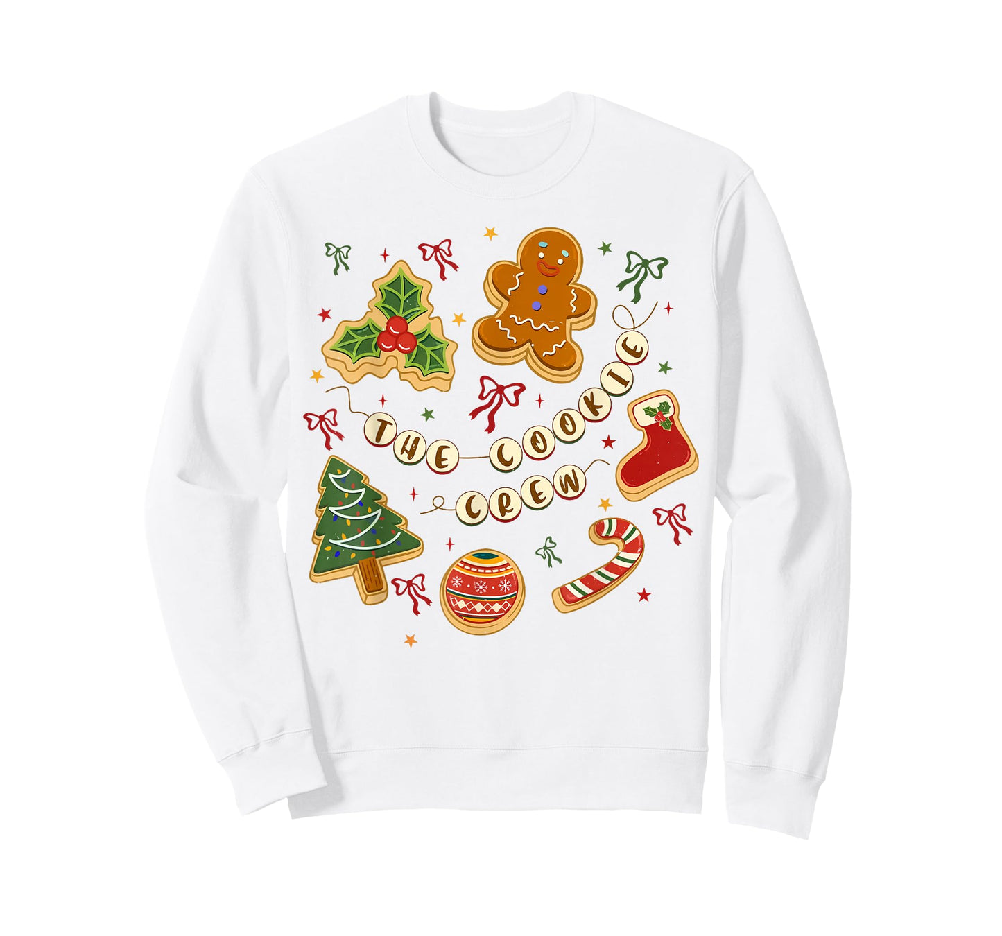 Christmas Cookie Baking Crew for Women Basker Seniors Xmas T-Shirt