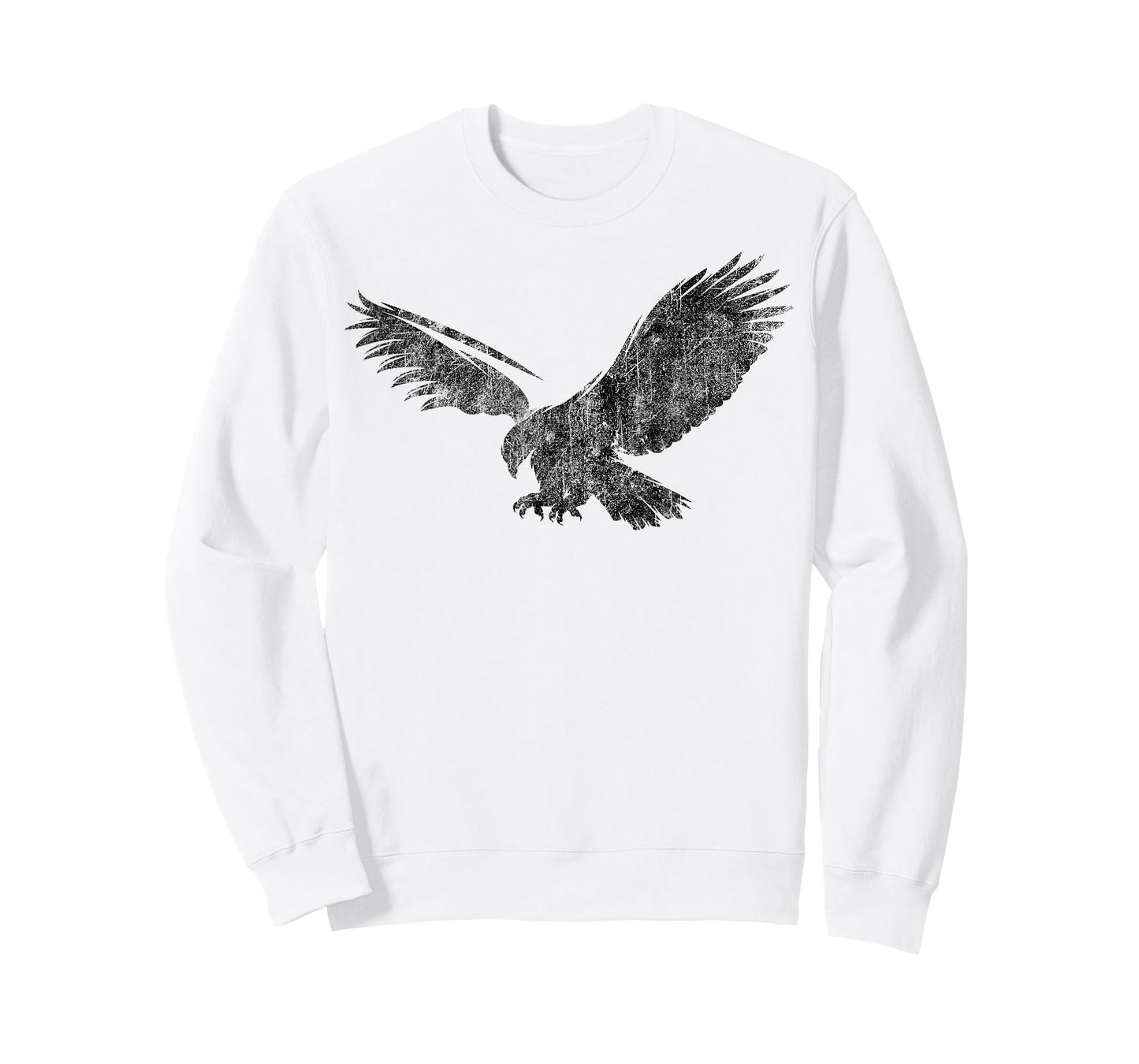 Beautiful Eagle American Bird Silhouette Flying Vintage Cool T-Shirt