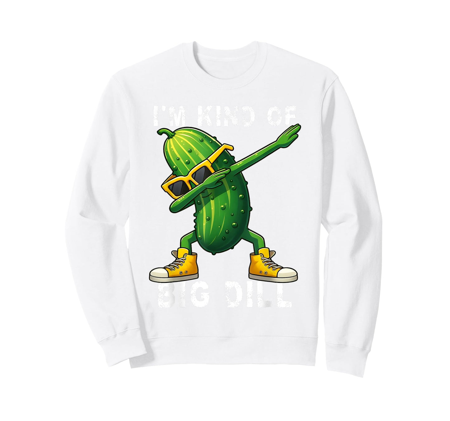 I’m Kind Of Big Dill Pickle Dabbing Halloween Cucumber T-Shirt
