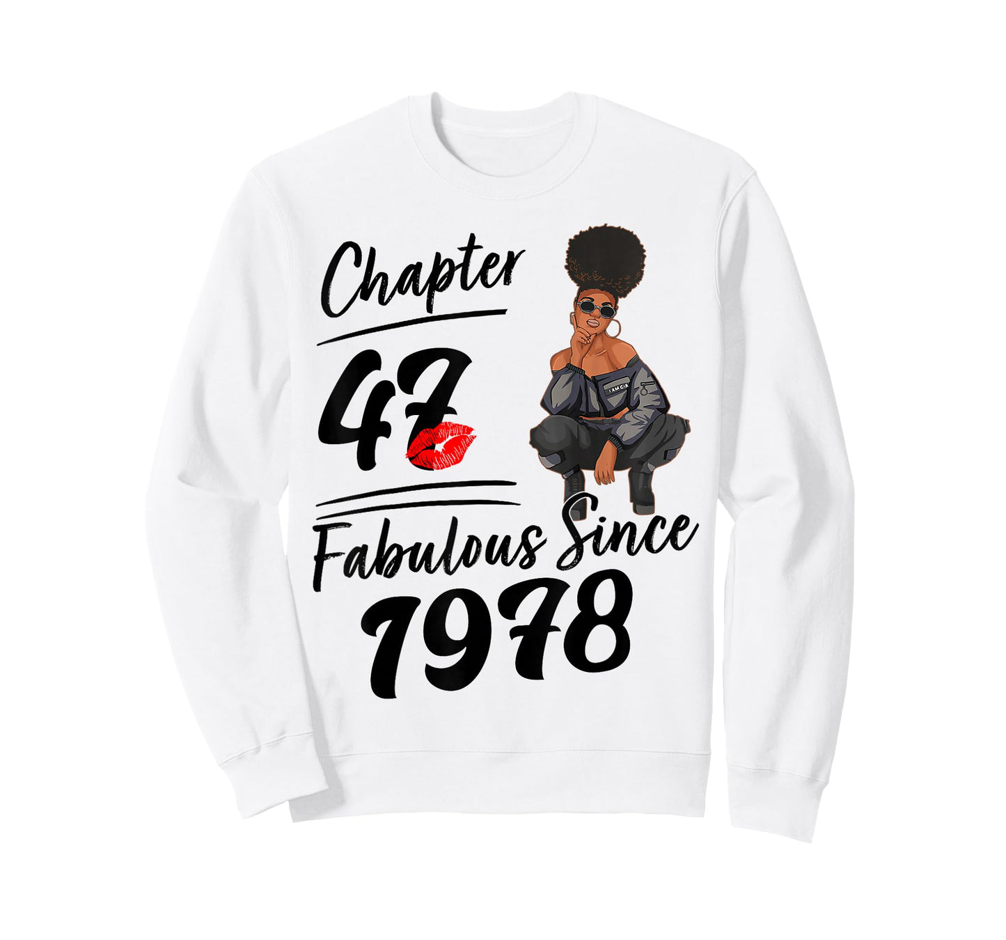Chapter 47 Fabulous Since 1978 47th Birthday Party for Girls T-Shirt