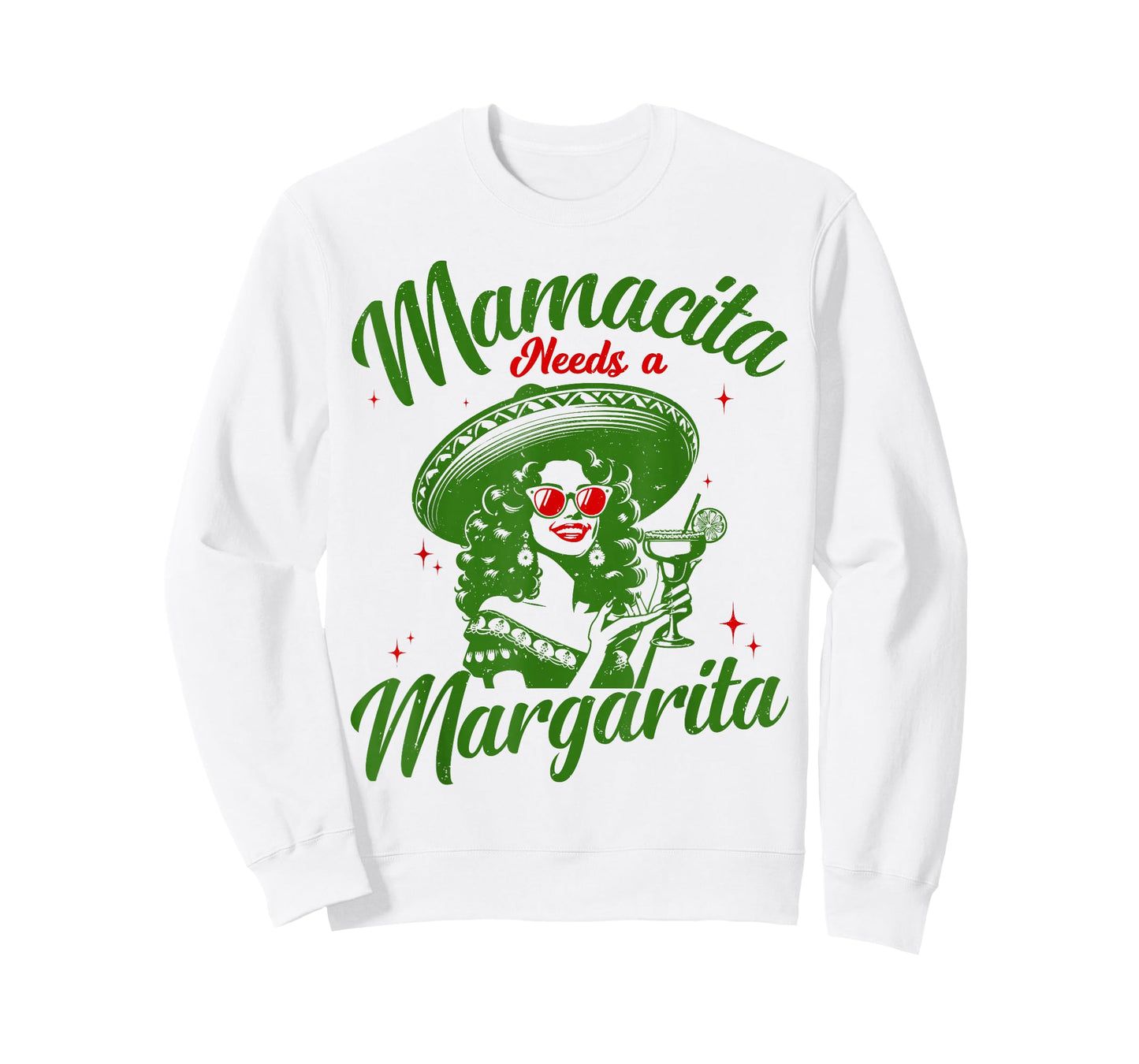 Mamacita Needs A Margarita Cinco de Mayo Funny Womens T-Shirt