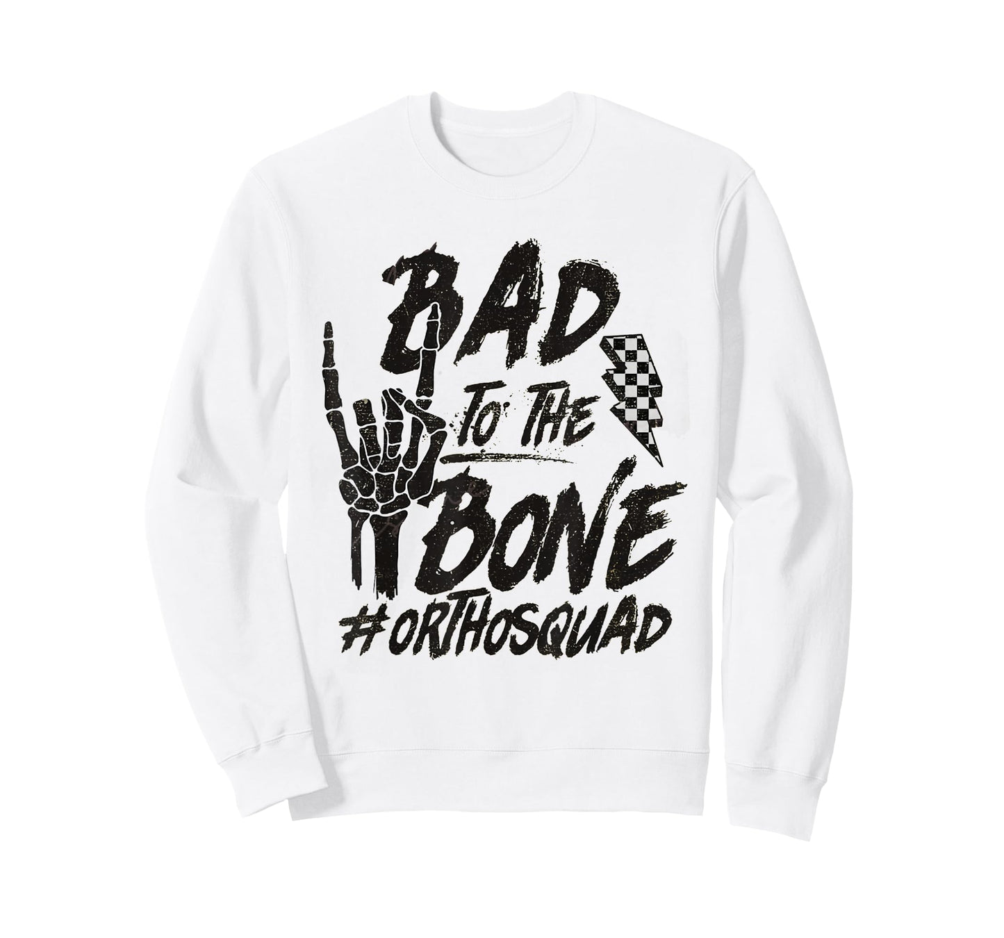 Bad To The Bone Ortho Squad Orthopedic Nurse Trauma Nurse T-Shirt