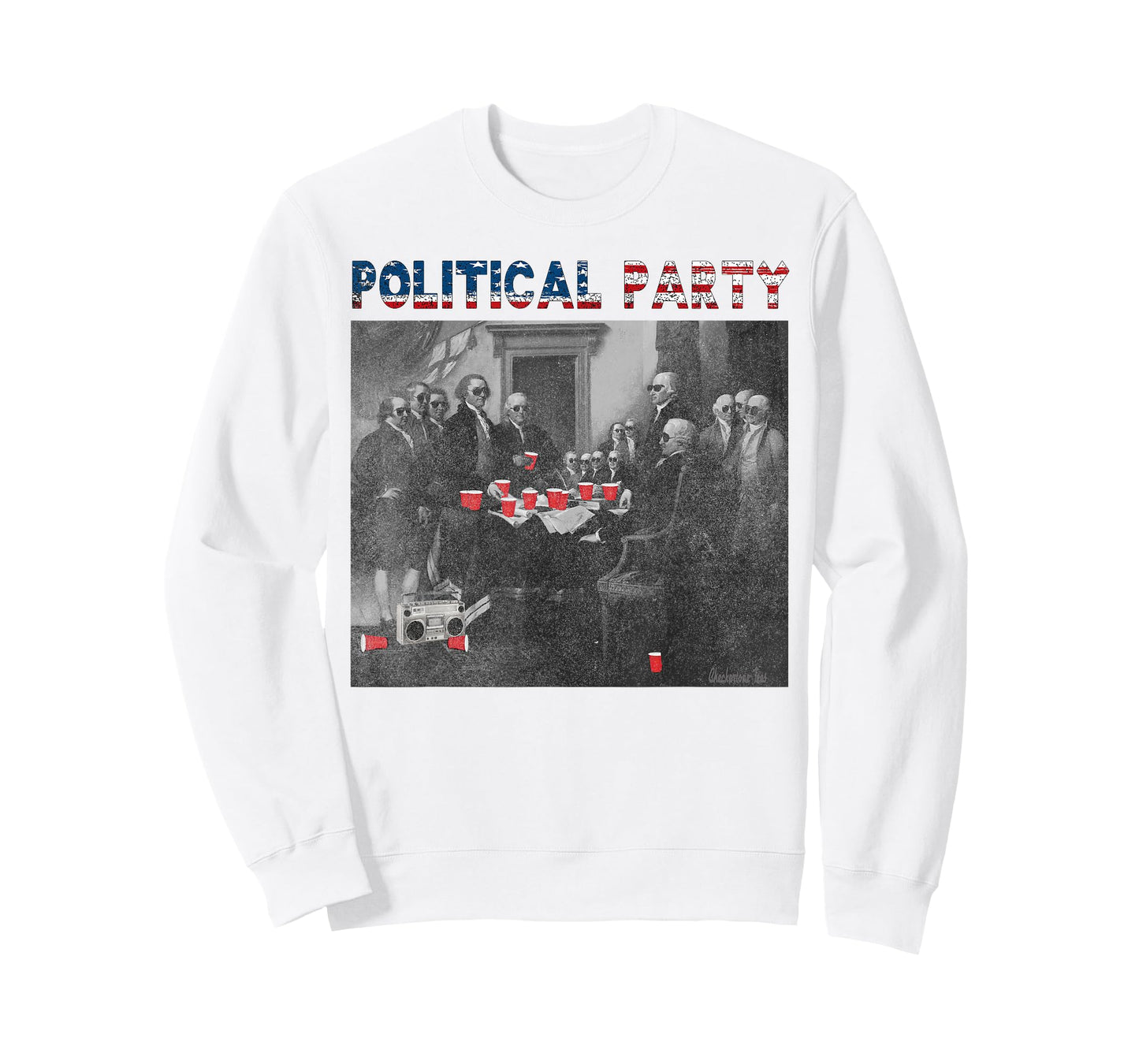 Political Party Funny Historical Beer Lovers Campaign Rally T-Shirt