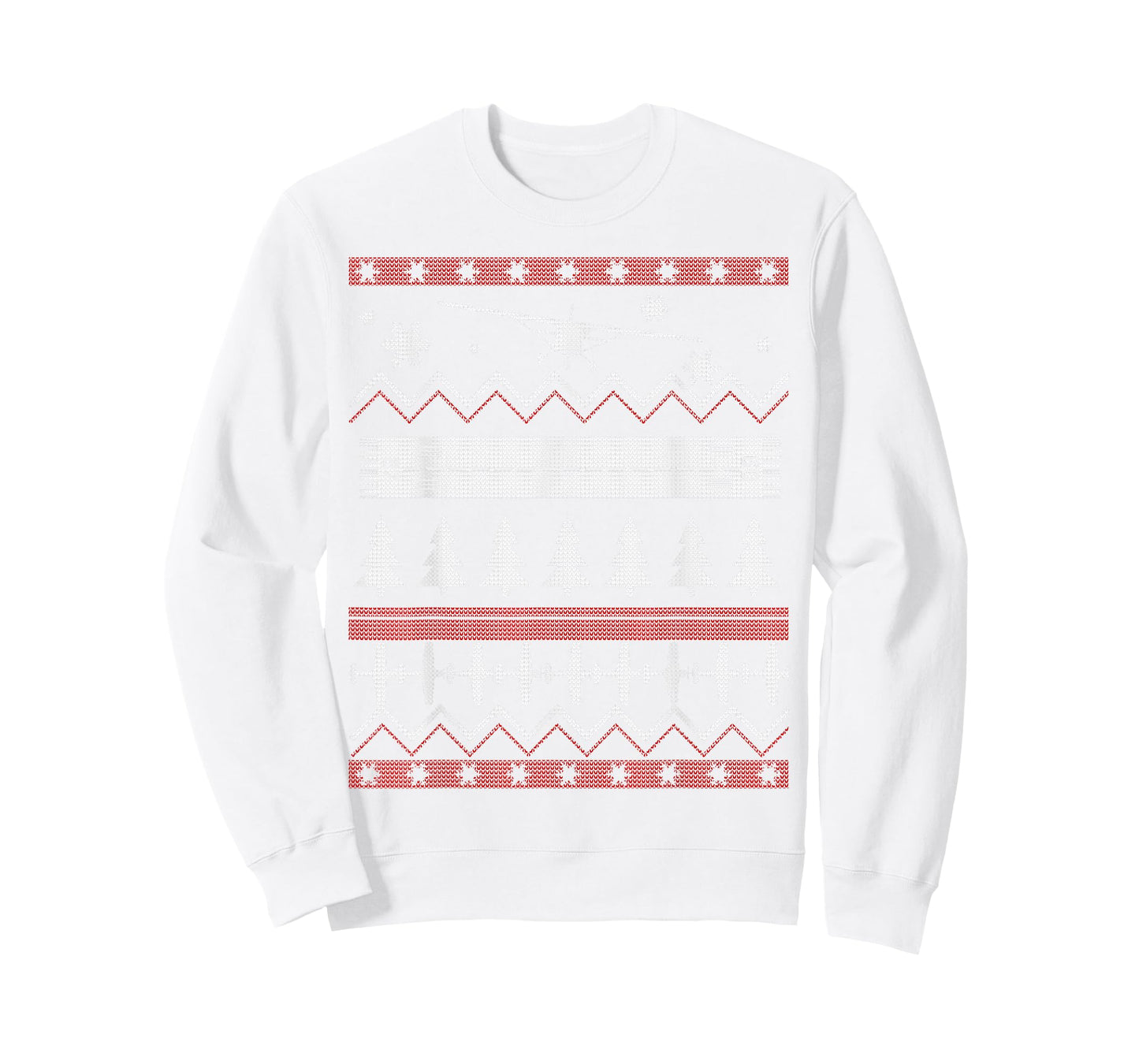 A GA Christmas Ugly Christmas "Sweater" Xmas Pilot T-Shirt