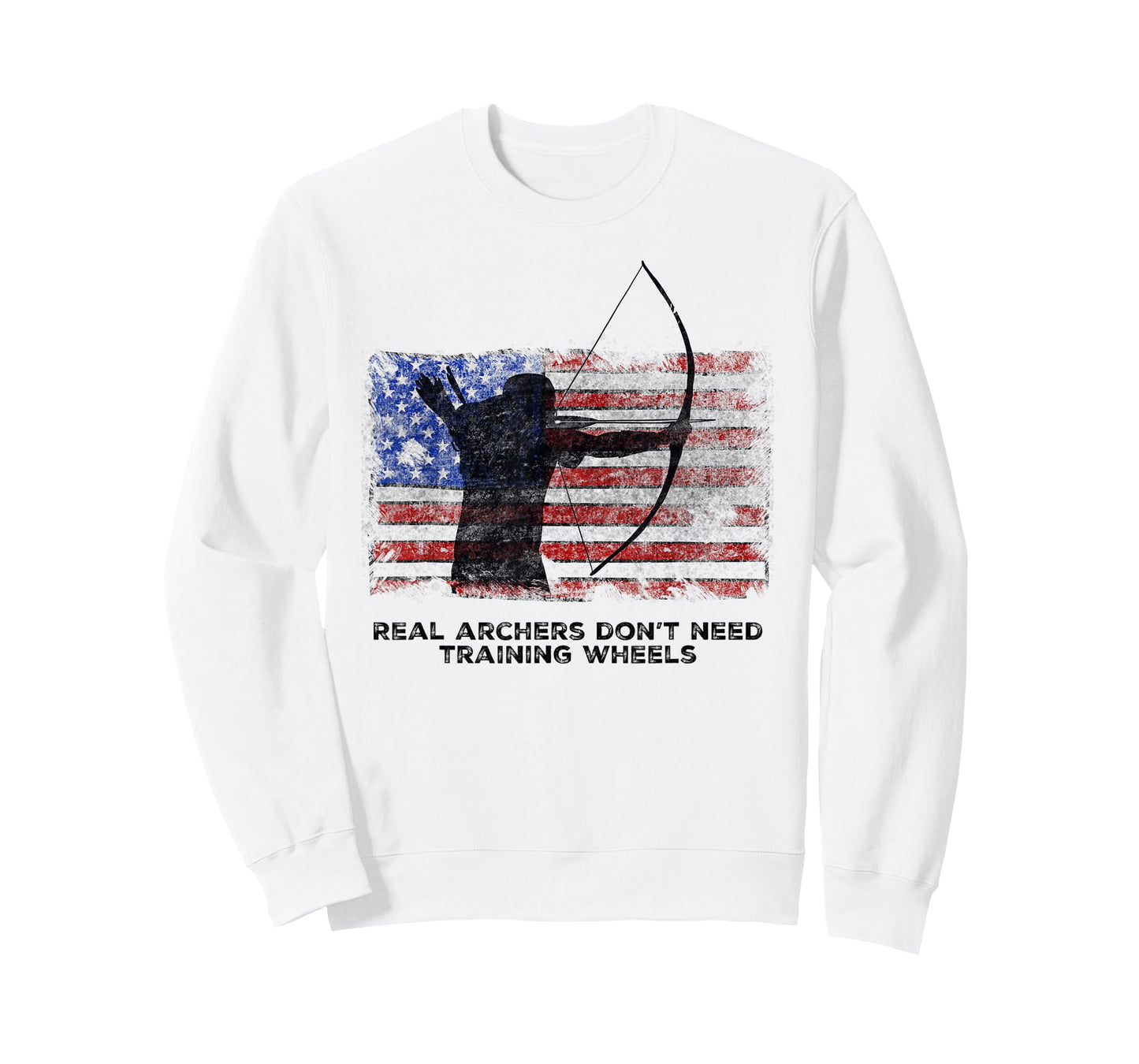 Traditional Archery Real Archers Don't Need Training Wheels T-Shirt