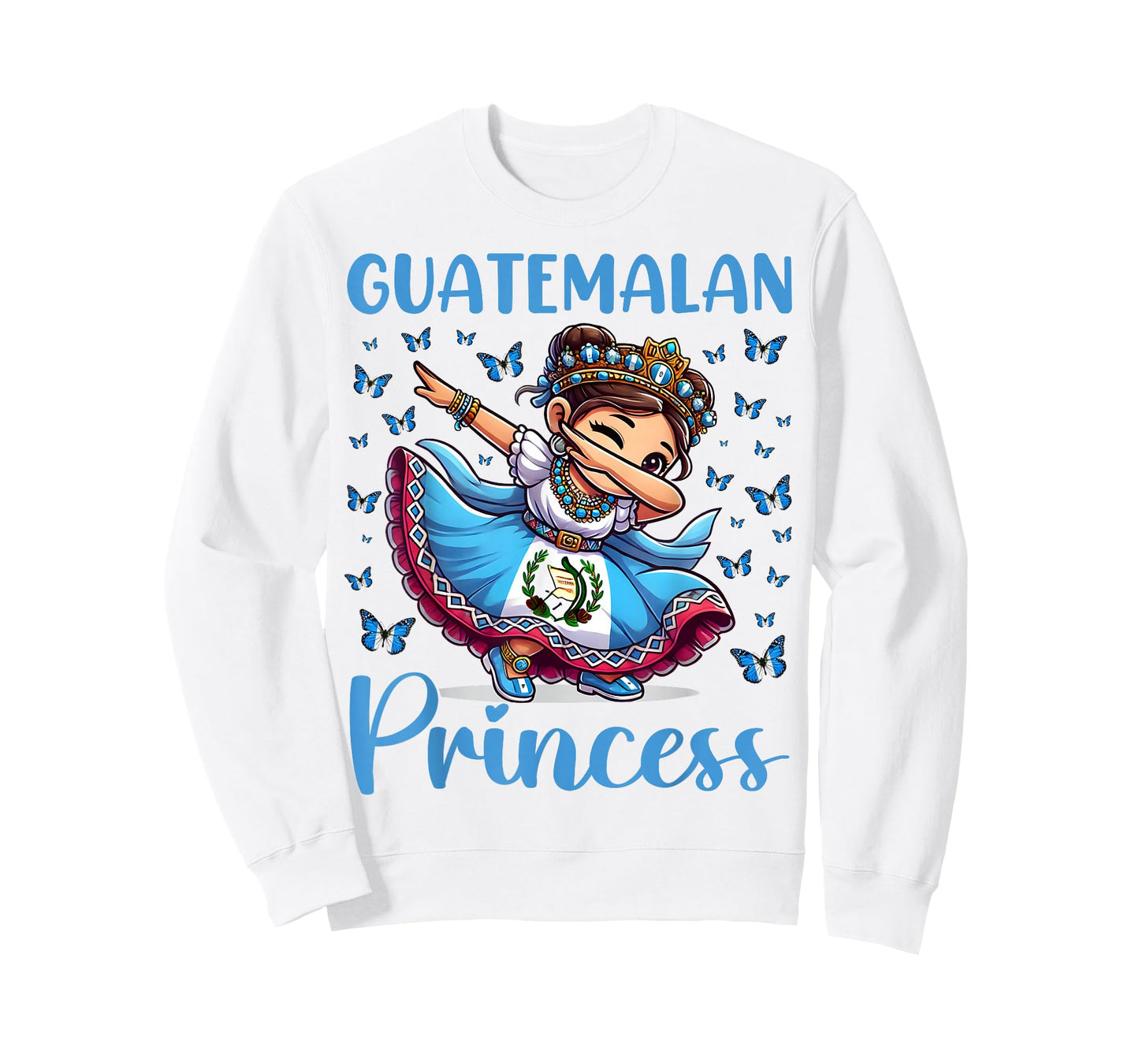 Guatemalan Princess Dabbing for Girls & Kids T-Shirt