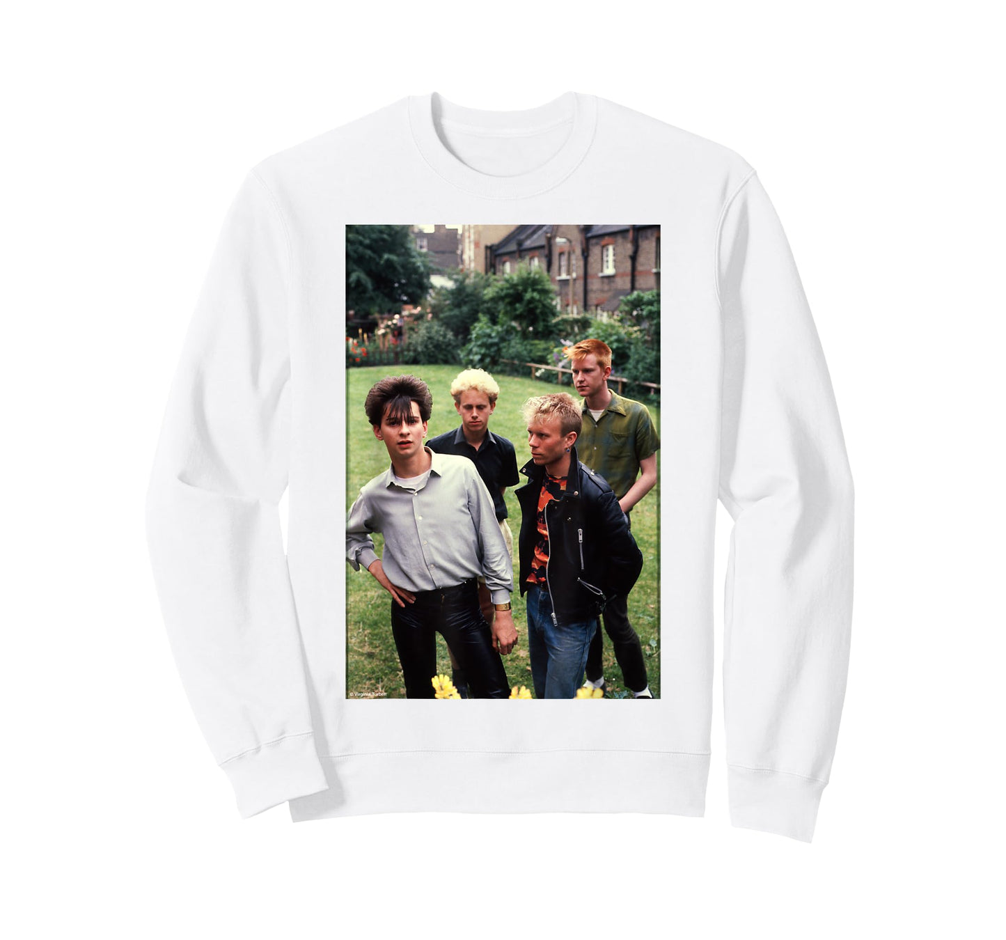 Depeche Mode Band Portrait 80s By Virginia Turbett T-Shirt