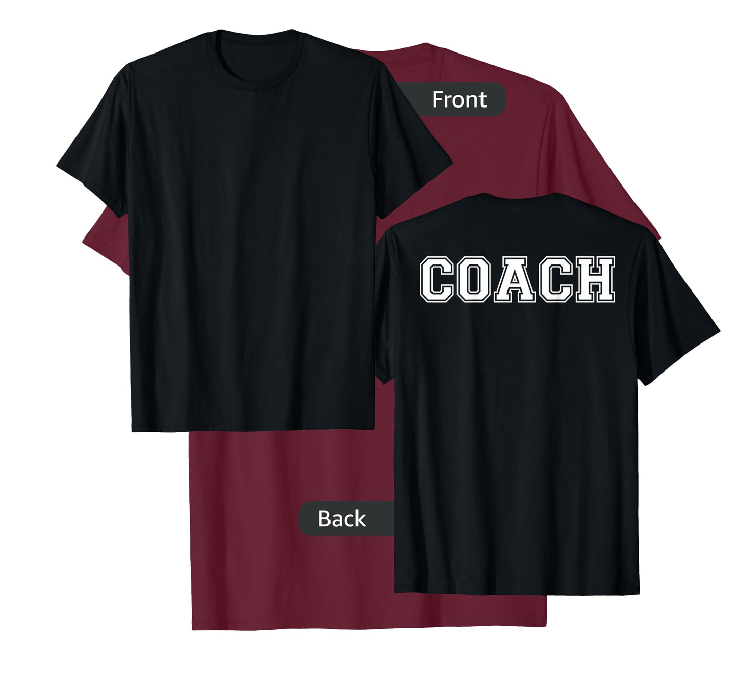 Coach On Back T-Shirt