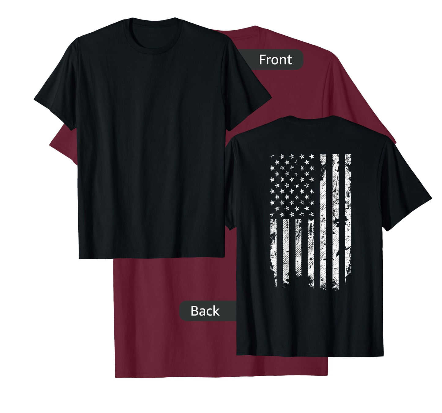 Vintage Distressed American Flag T-Shirt