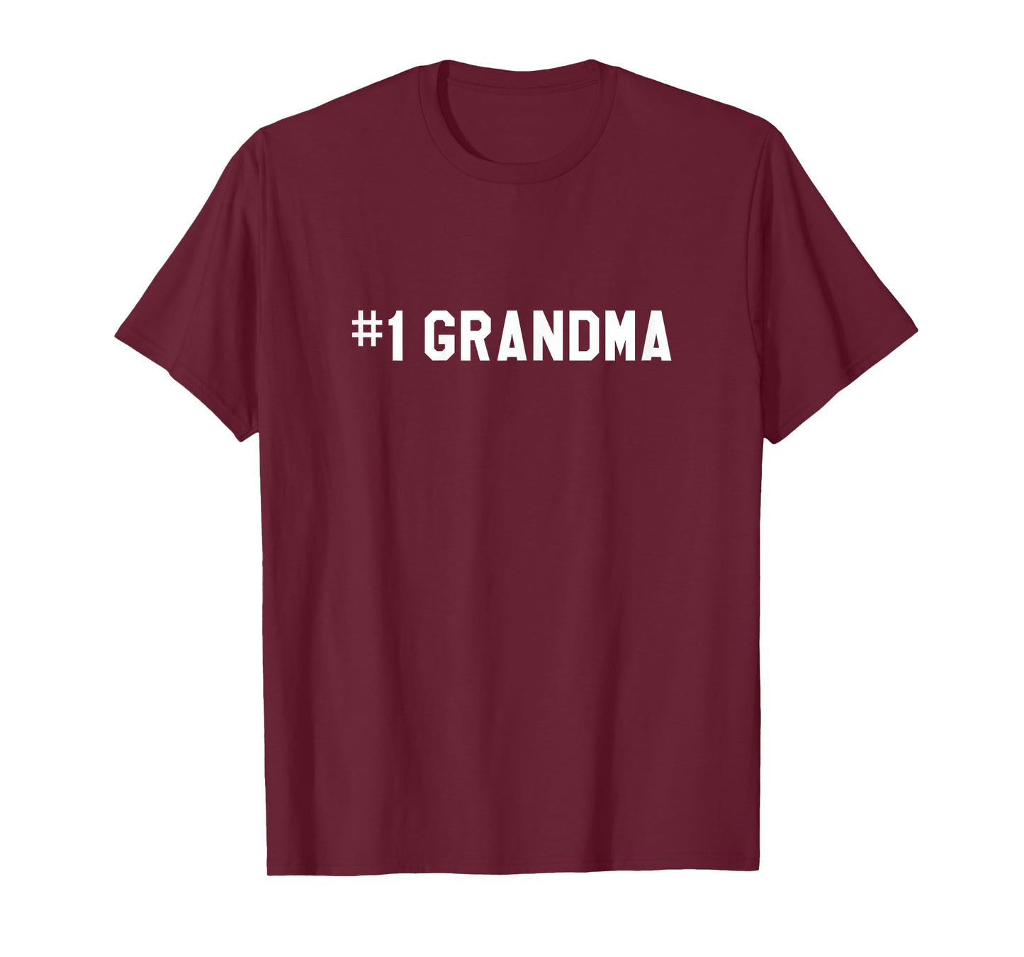#1 Grandma Number One Grandmother Mother's Day Gift T-shirt T-Shirt
