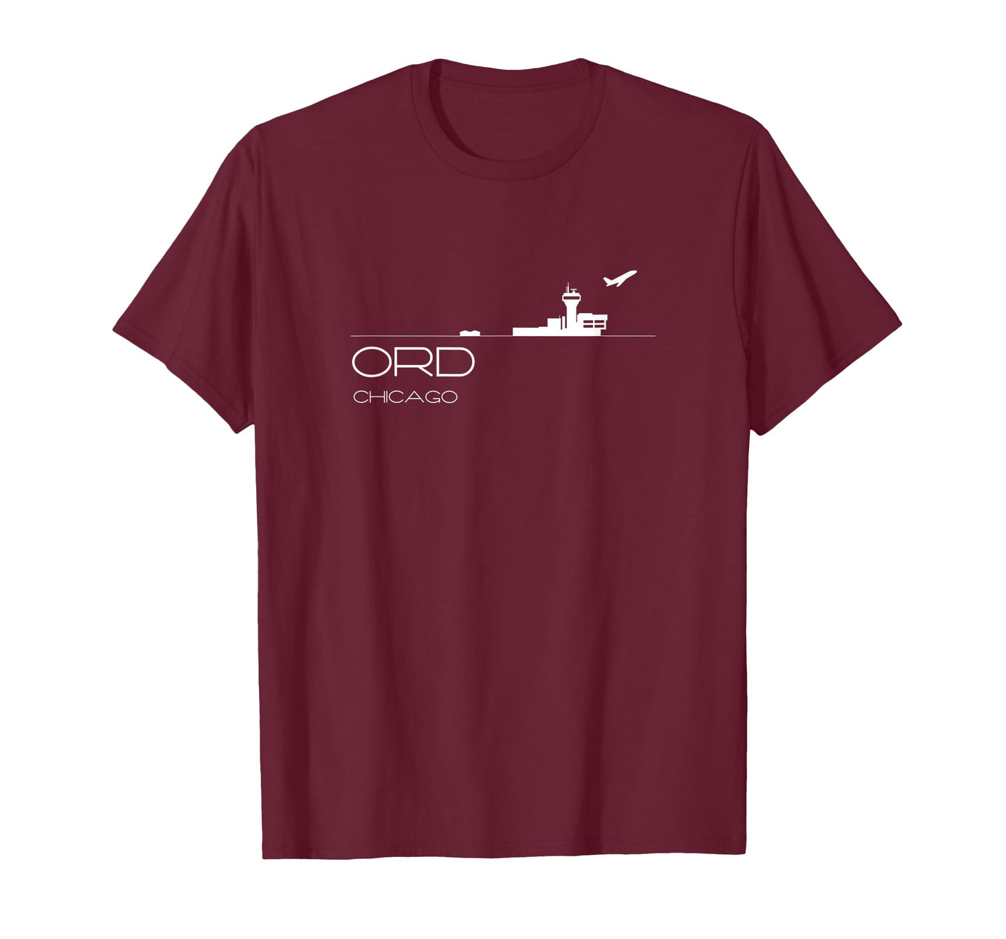 Chicago OHare Airport Code Souvenir Gift ORD T-Shirt
