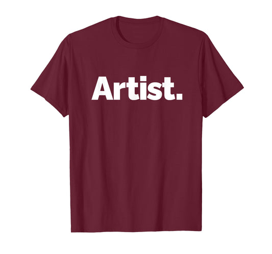 Artist on it Design Unisex-Kids Modern Black T-Shirt