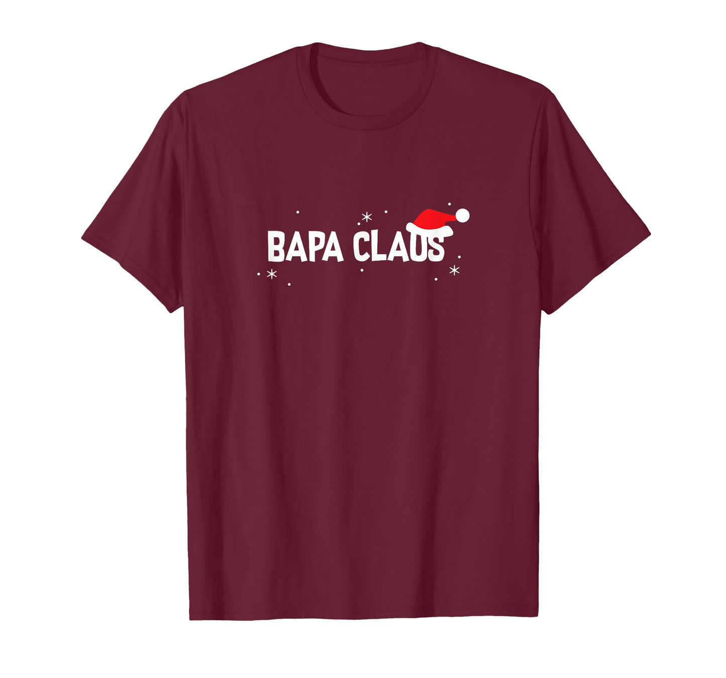 Bapa Claus Christmas Shirt, Funny Cute Holiday Gift T-Shirt