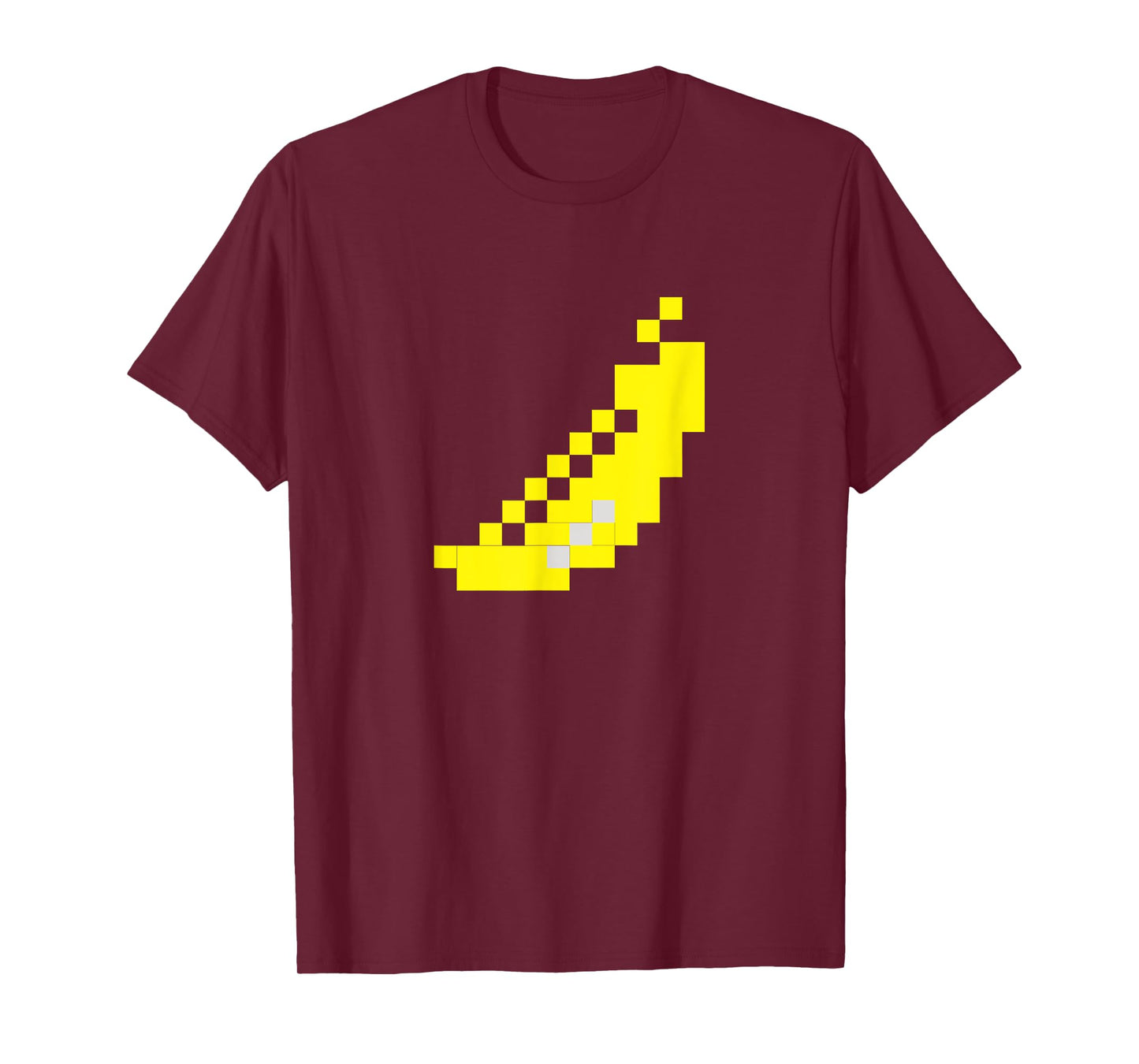 Pixel Banana 80s Video Game Halloween Group Costume T-Shirt