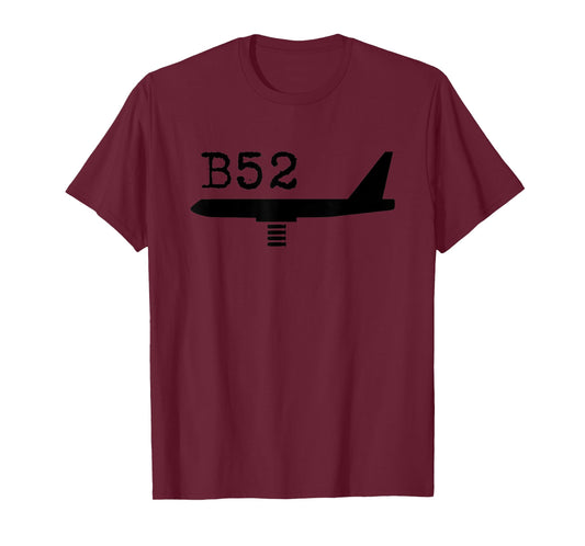 A great B-52 Stratofortress bomber Aviation t-shirt. T-Shirt
