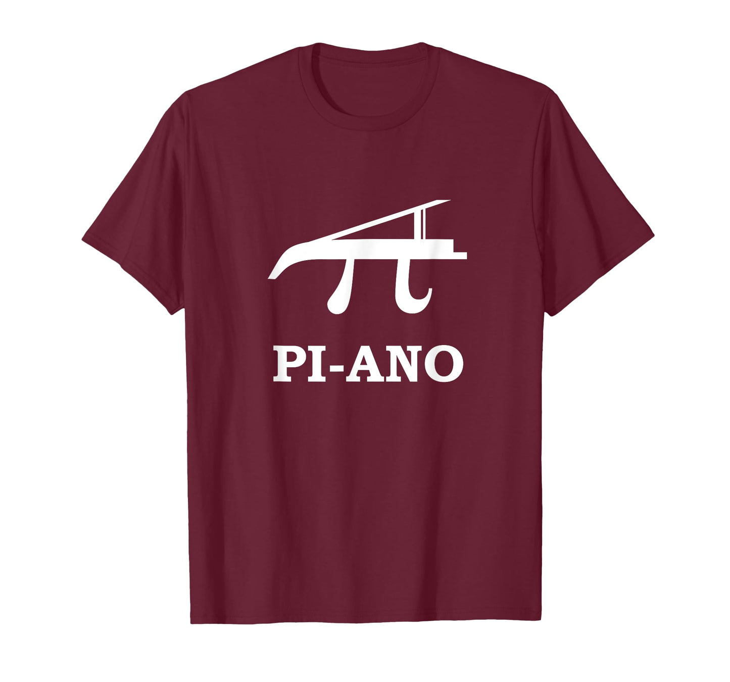 Pi Math Piano Science Teacher Music Geek Gift Idea Scientist T-Shirt for Men Women Kids