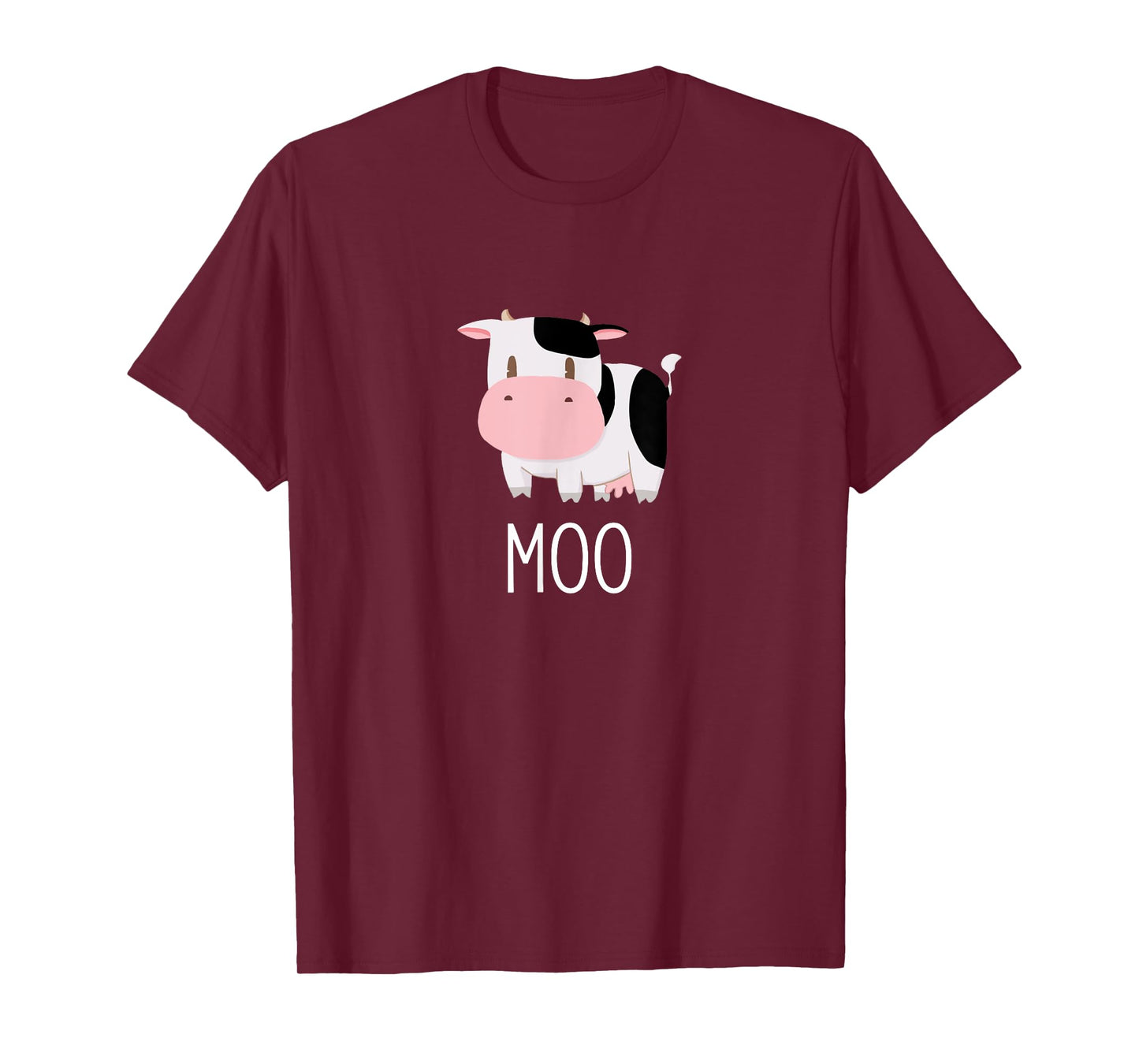 Cute Cow Moo Farm Animals Funny Farmer Cool Humor Novelty T-Shirt