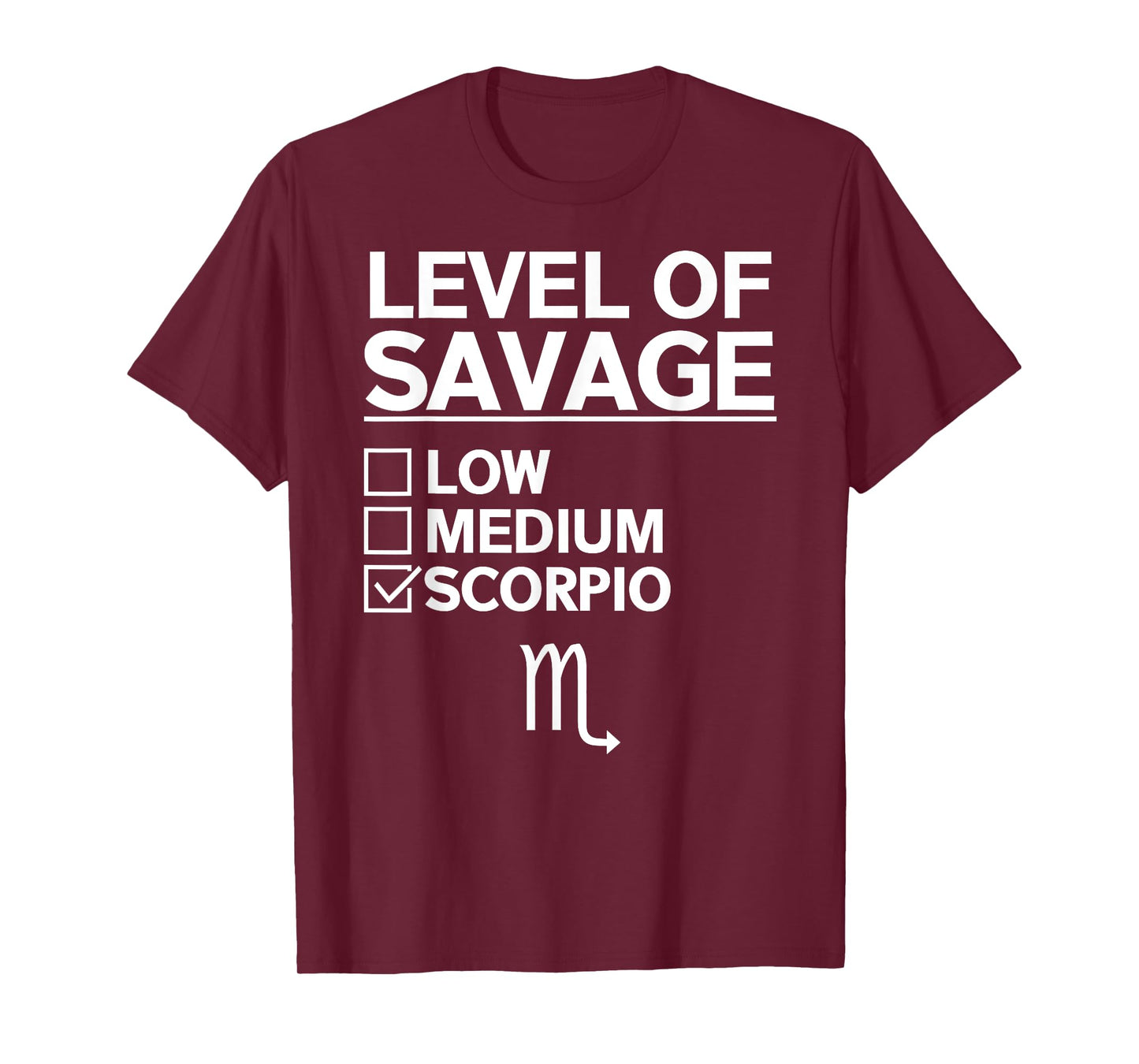 Funny Scorpio Apparel | Great Zodiac Scorpios Design T-Shirt