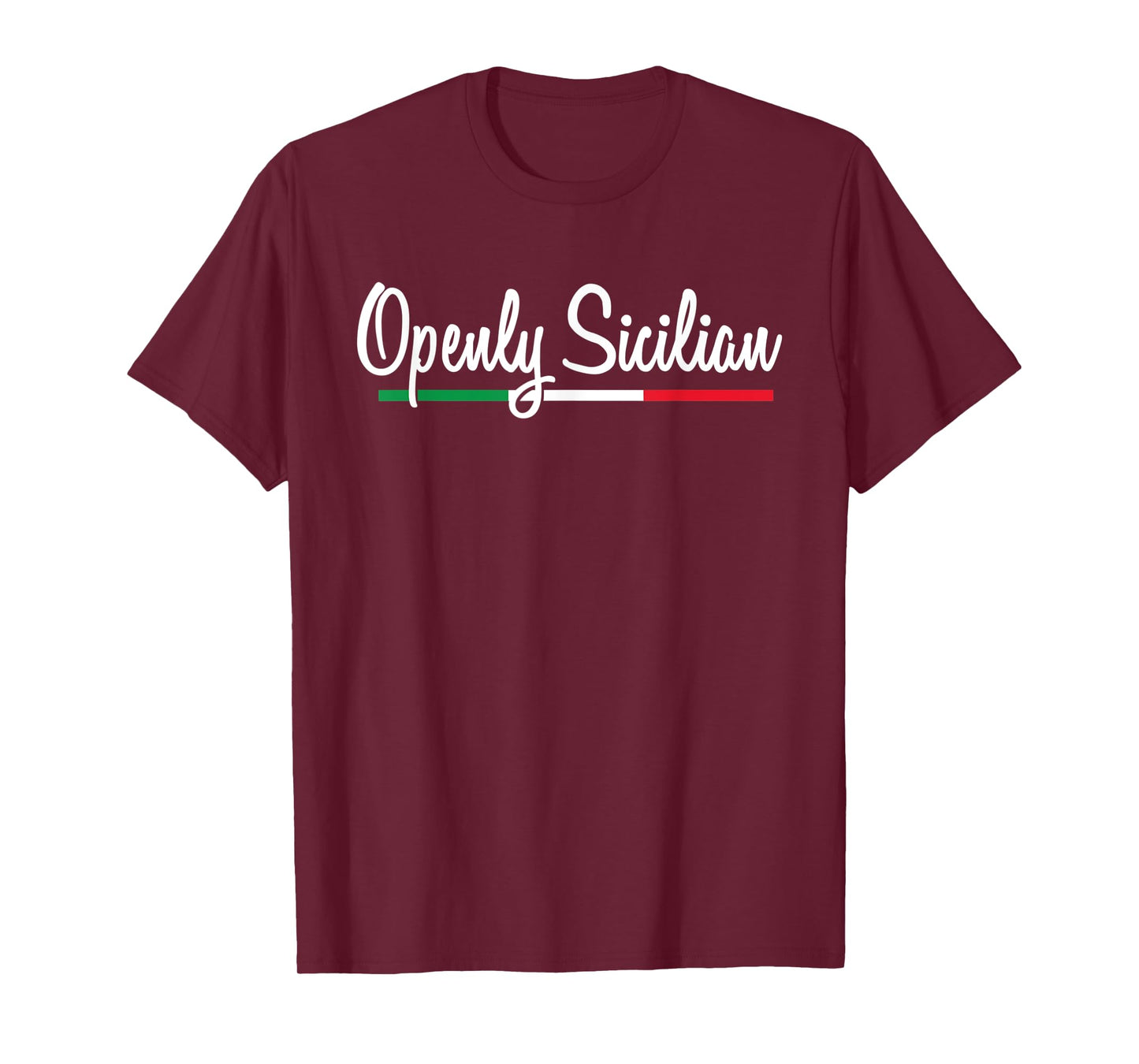 Funny Sicilian Pride - Openly Sicilian - Sicilia - Trinacria T-Shirt
