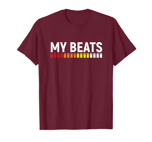 EDM 808 My Beats T-Shirt - Roland Drum Machine T-Shirt